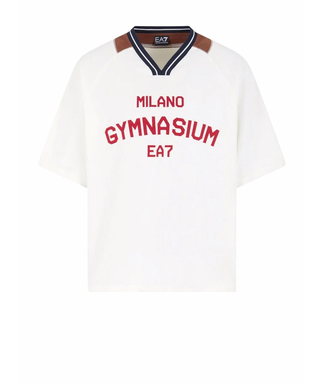 EA7 Белая футболка, фото 1