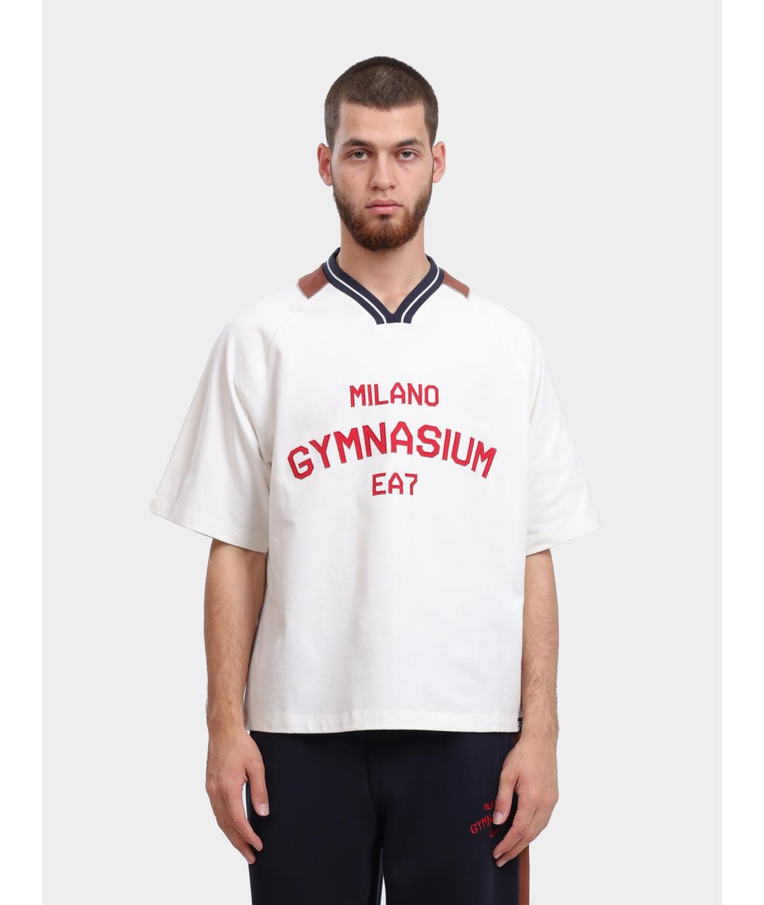 EA7 Белая футболка, фото 6