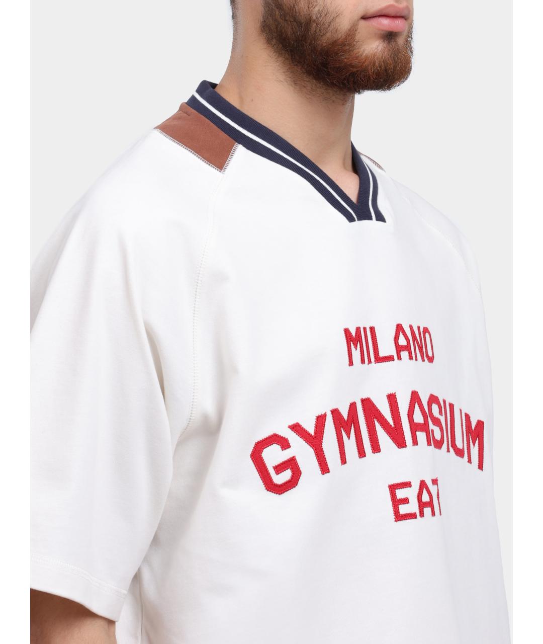 EA7 Белая футболка, фото 4