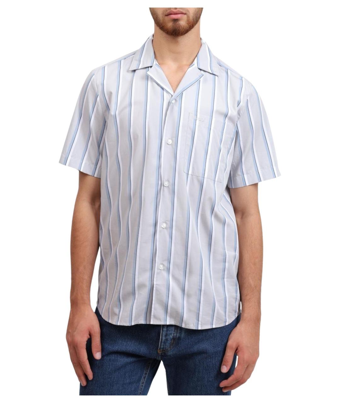 HUGO Белая хлопковая кэжуал рубашка, фото 1