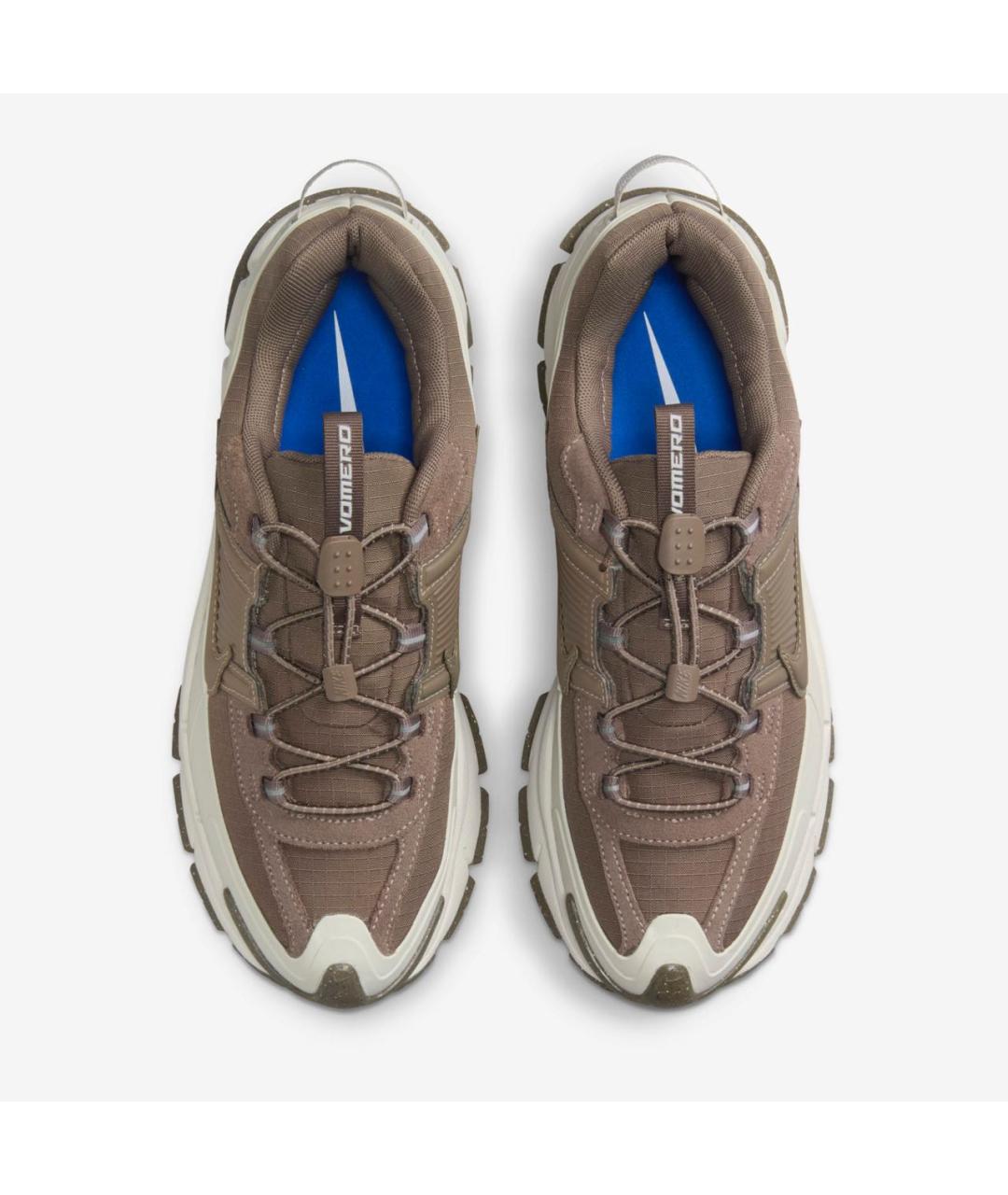 NIKE Коричневые текстильные кроссовки, фото 3