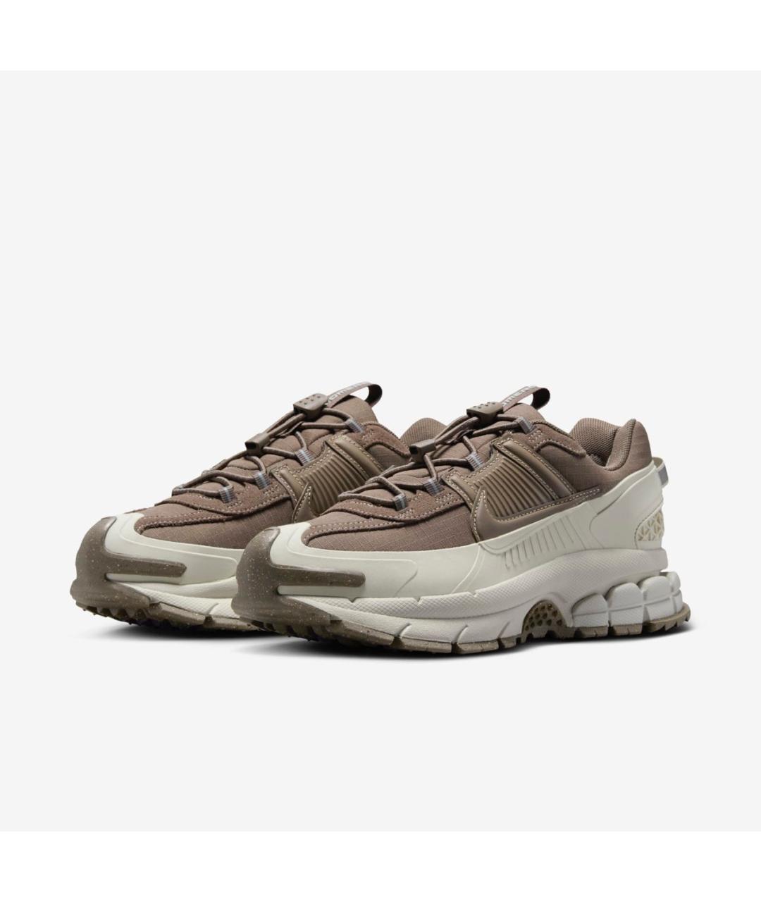 NIKE Коричневые текстильные кроссовки, фото 2