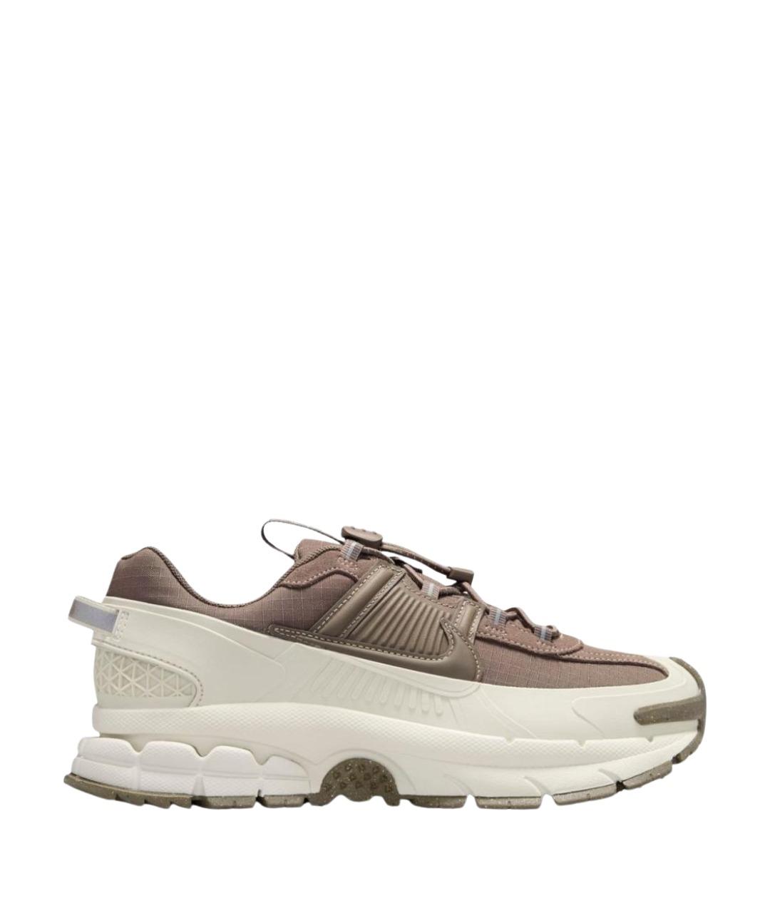 NIKE Коричневые текстильные кроссовки, фото 1