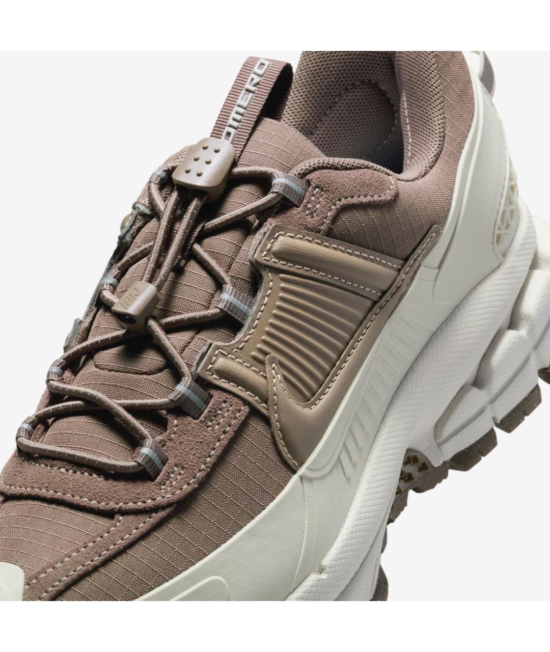 NIKE Коричневые текстильные кроссовки, фото 5