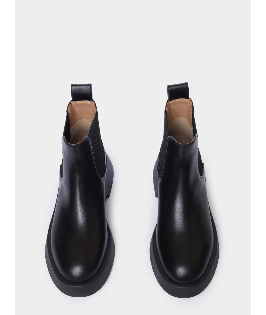 ARMANI EXCHANGE Черные кожаные ботинки, фото 3