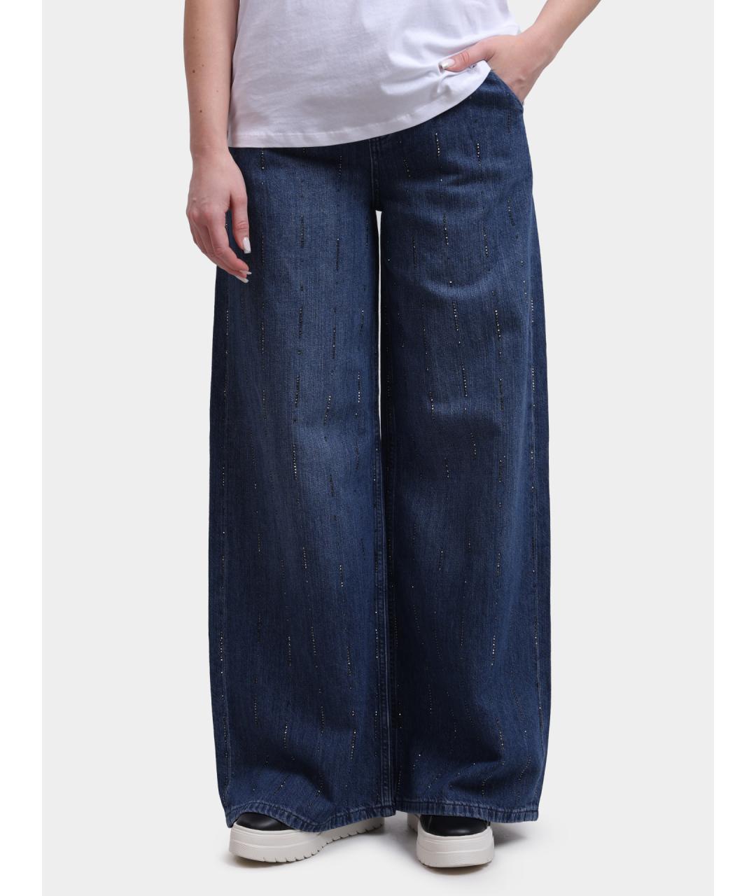 LIU JO Темно-синие прямые джинсы, фото 6