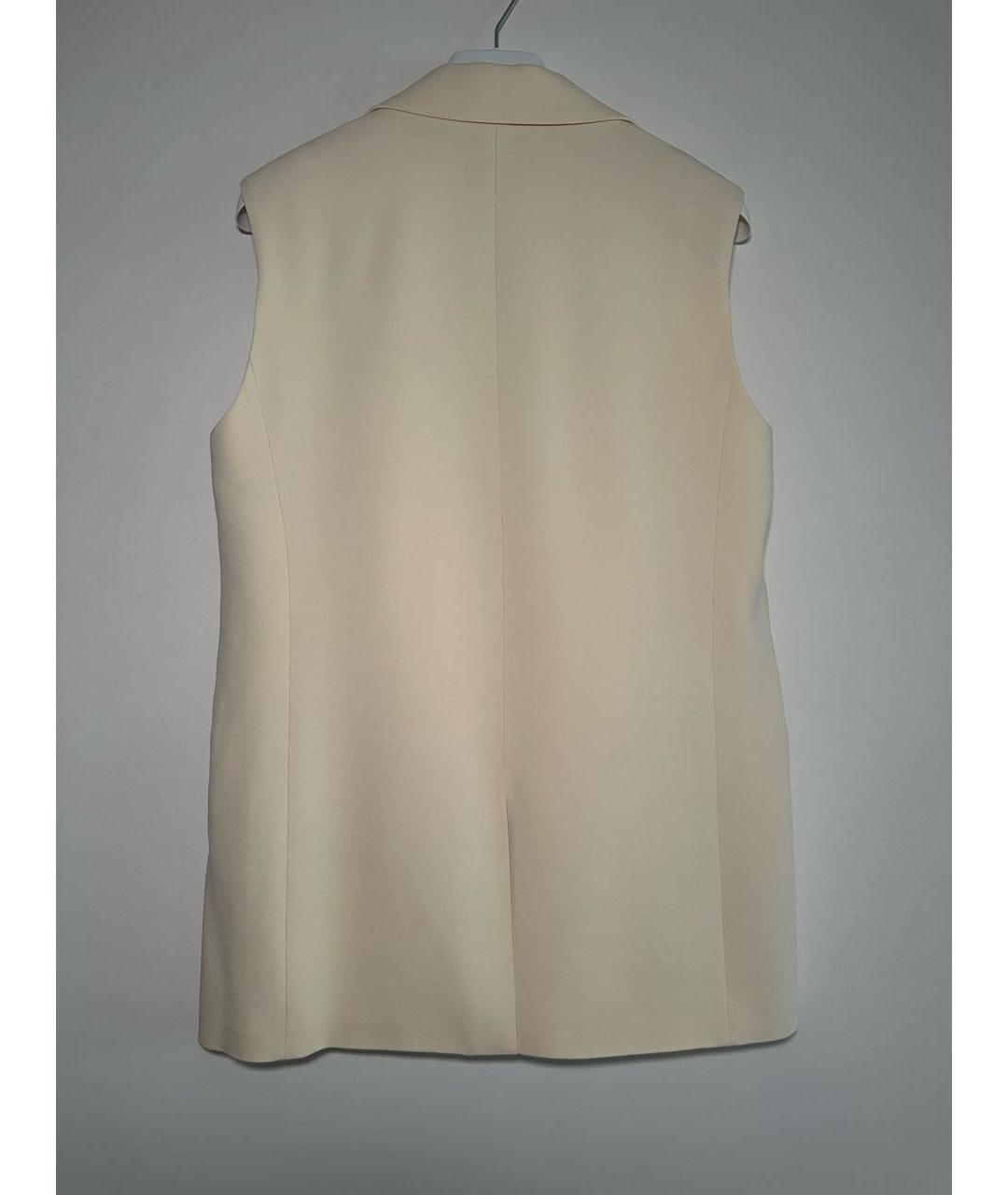 ALEXANDER WANG Бежевый вискозный жилет, фото 2