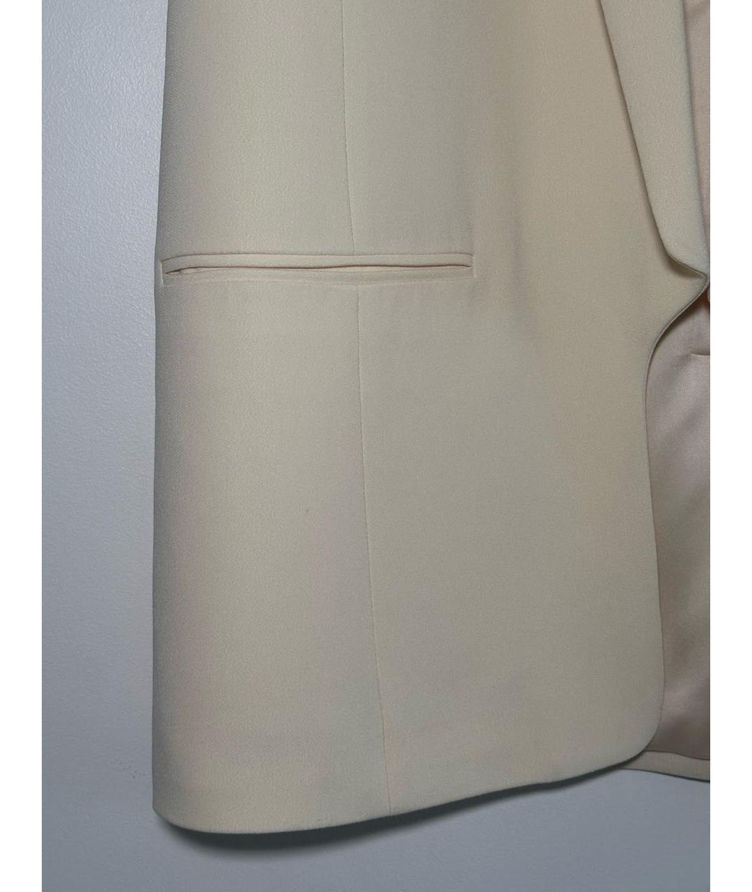 ALEXANDER WANG Бежевый вискозный жилет, фото 5