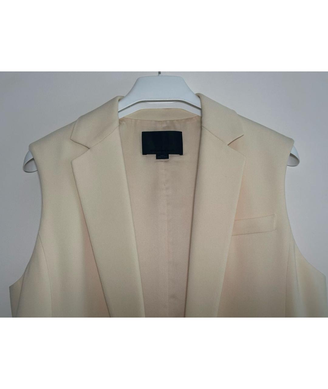 ALEXANDER WANG Бежевый вискозный жилет, фото 3
