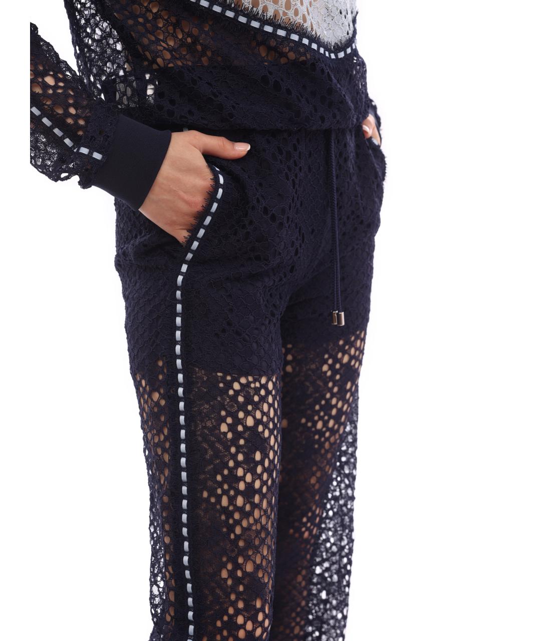 PINKO Синие прямые брюки, фото 6