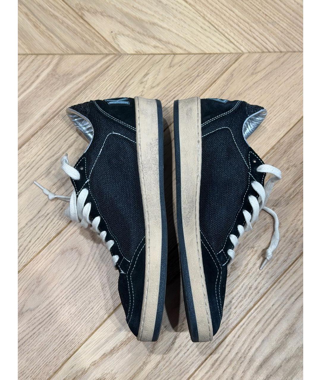 GOLDEN GOOSE DELUXE BRAND Черные замшевые кеды, фото 5