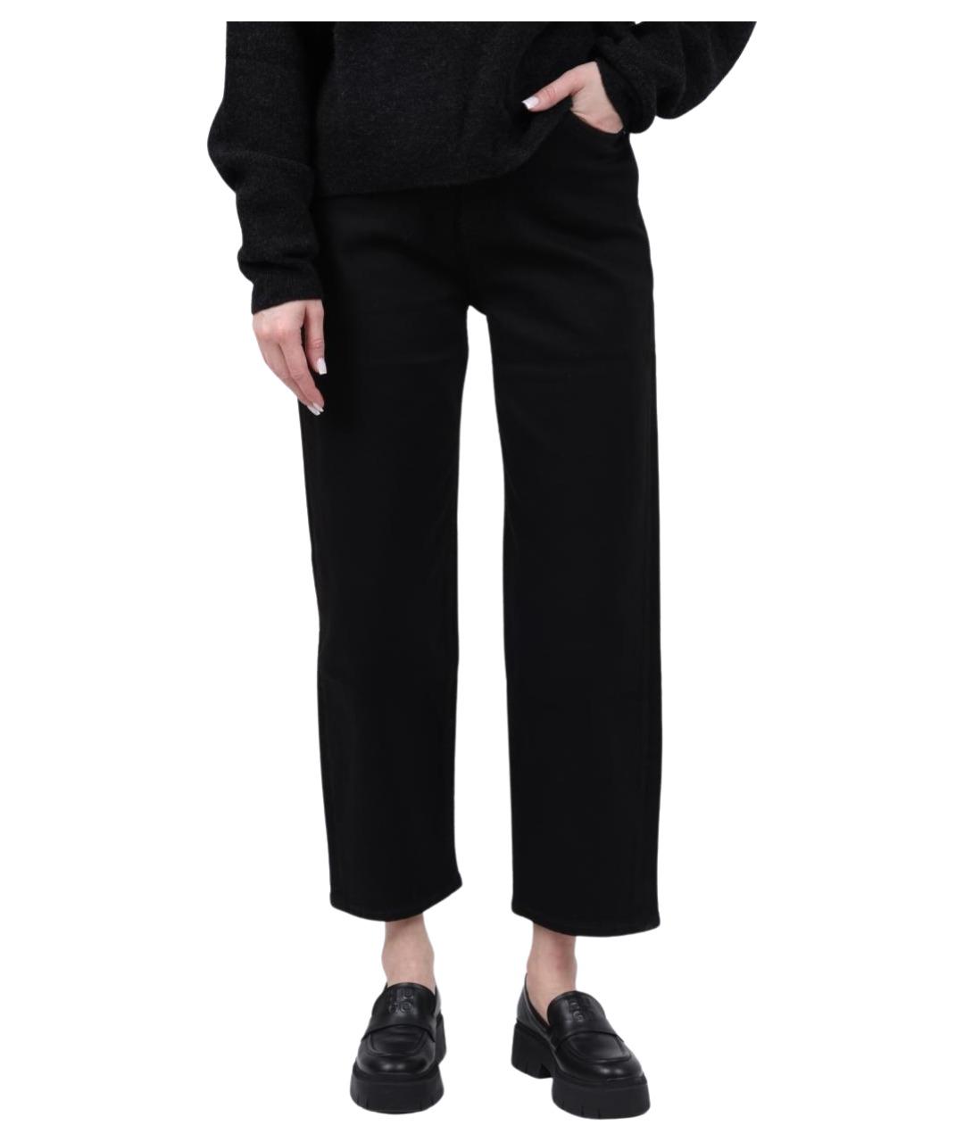 CALVIN KLEIN Черные прямые джинсы, фото 1