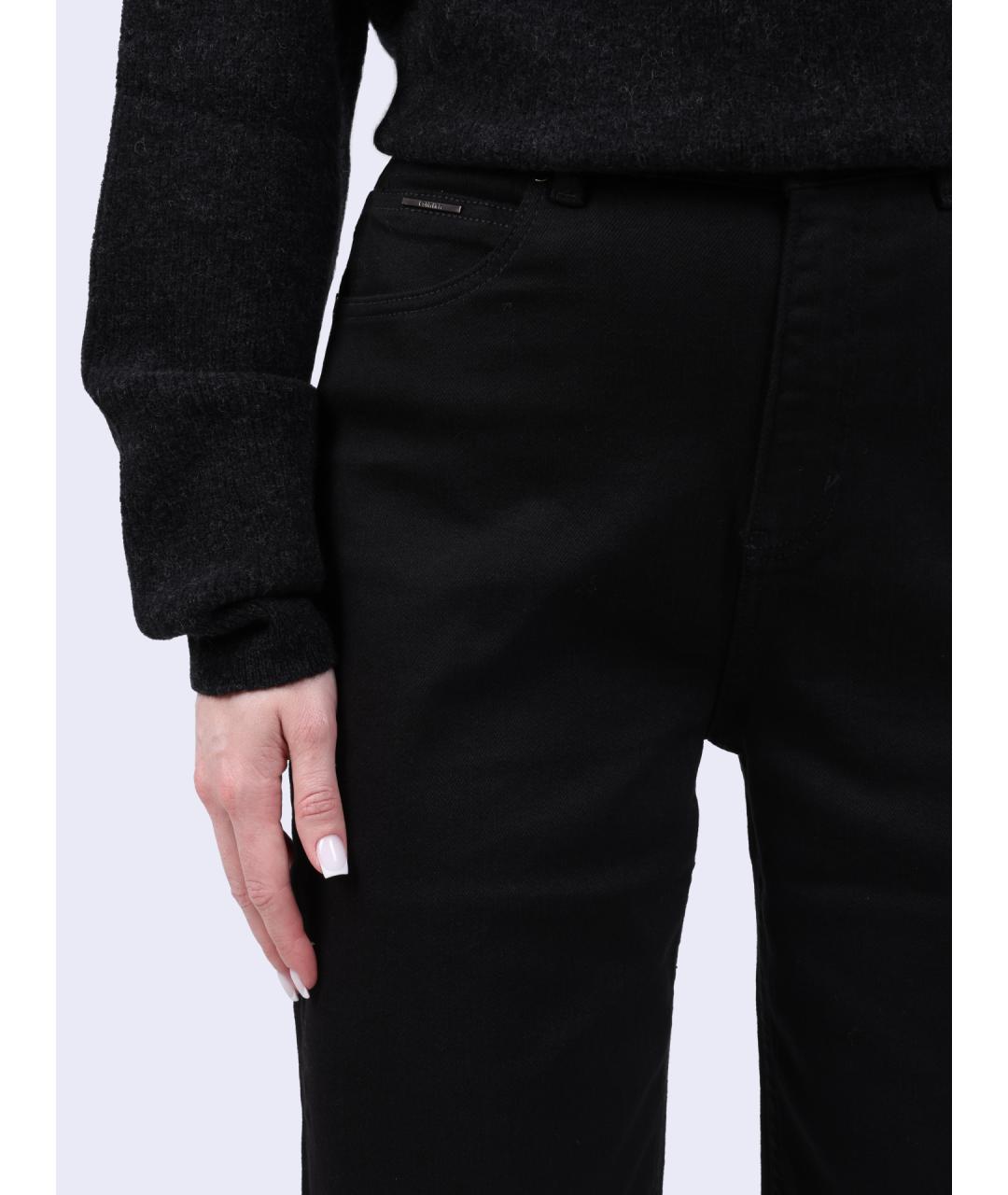 CALVIN KLEIN Черные прямые джинсы, фото 4