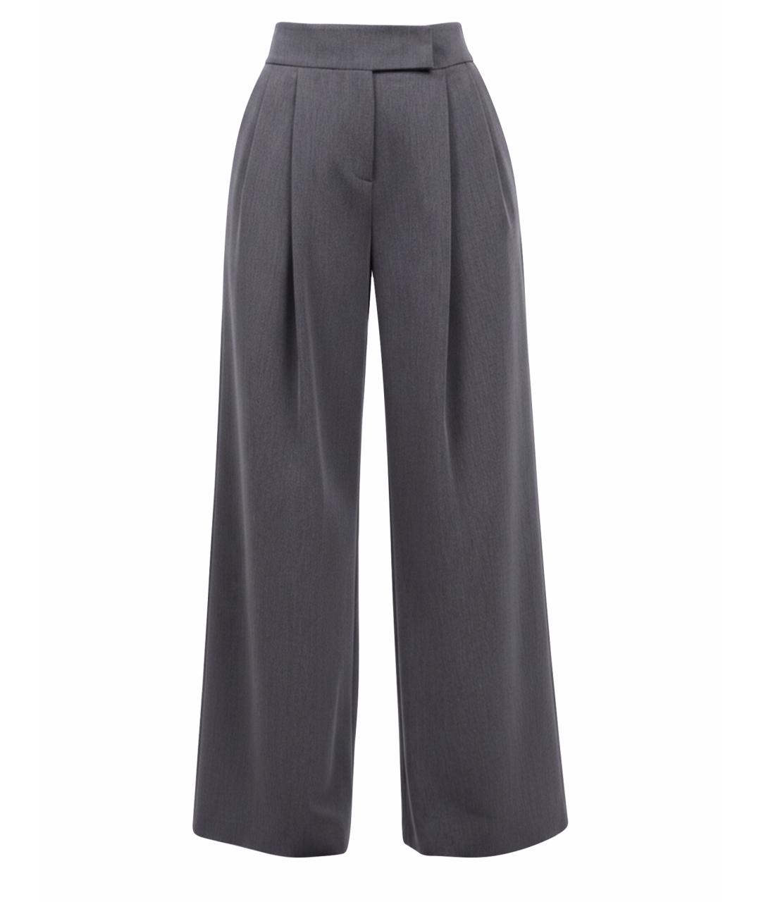 PINKO Серые прямые брюки, фото 1