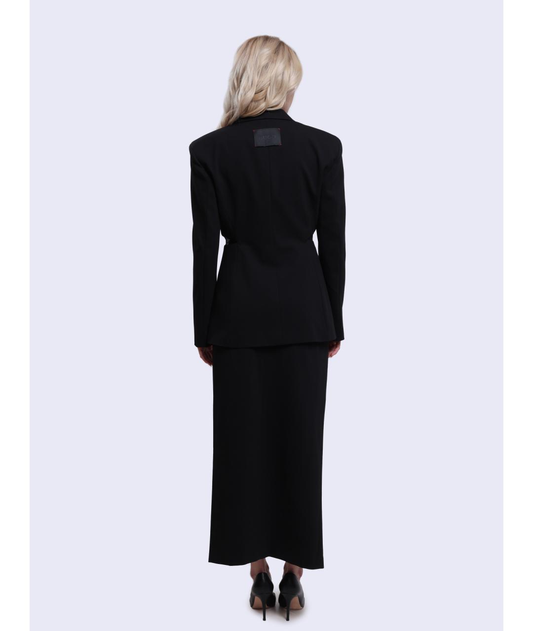 HUGO Черный жакет/пиджак, фото 6