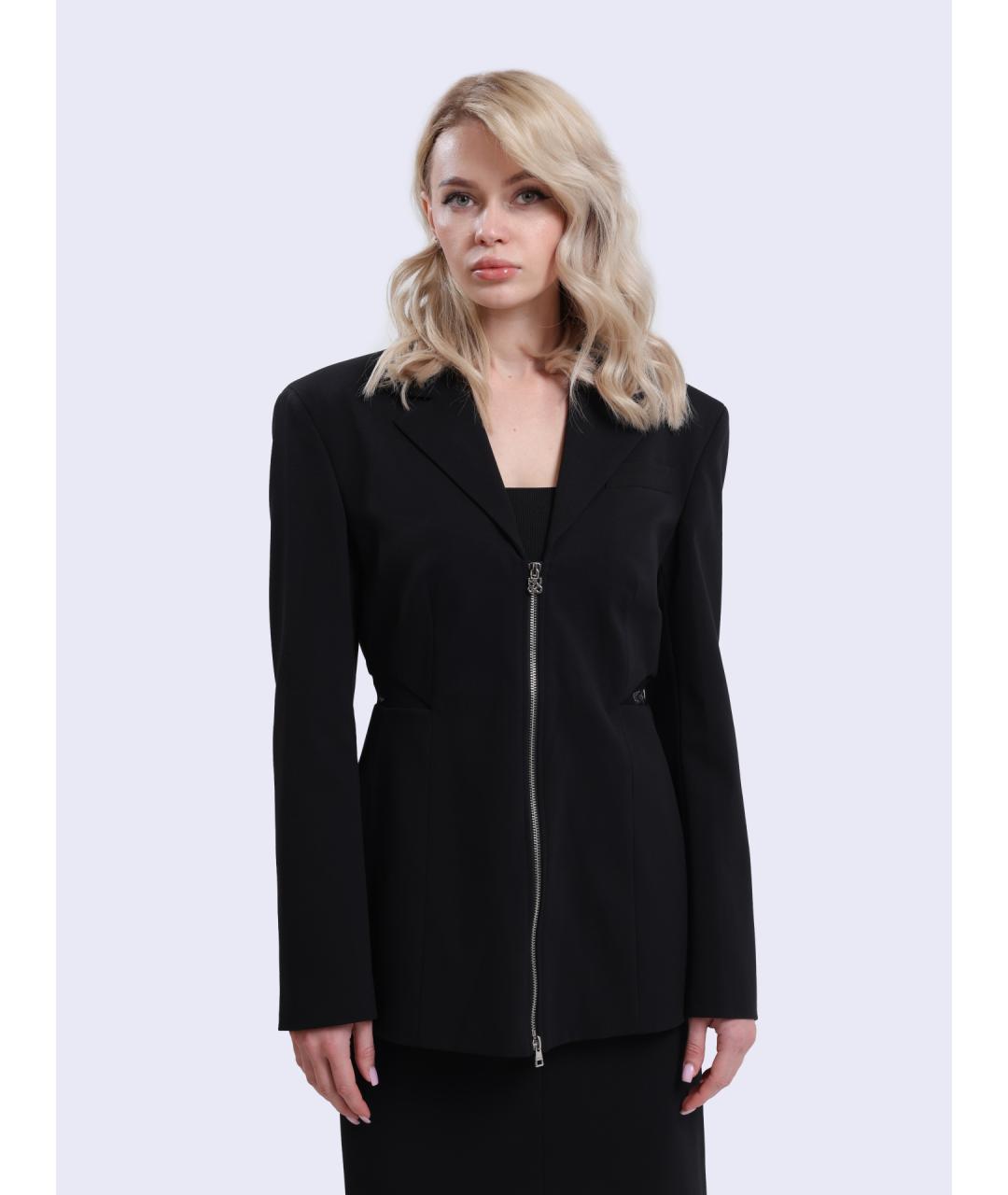 HUGO Черный жакет/пиджак, фото 2