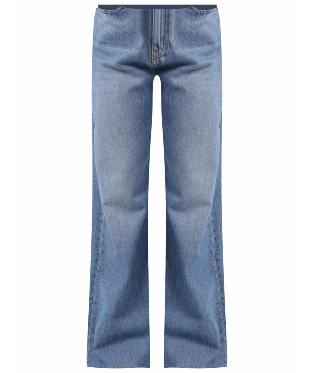 PINKO Синие прямые джинсы, фото 1