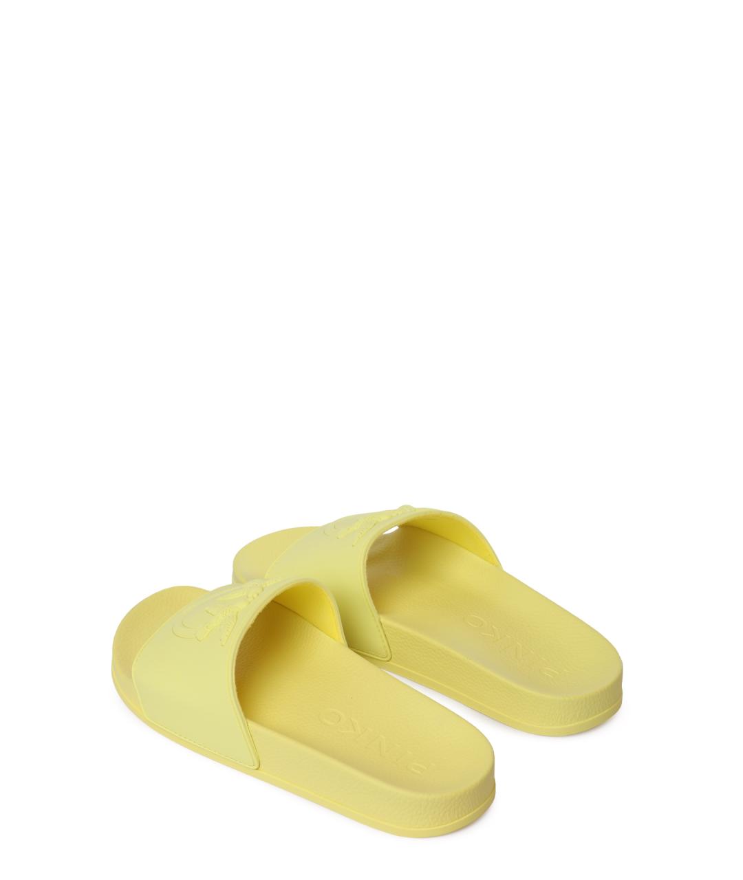 PINKO Желтые шлепанцы, фото 4
