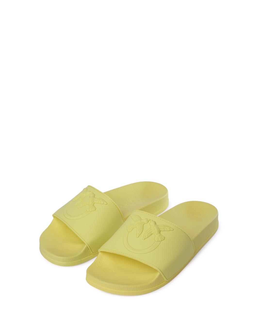 PINKO Желтые шлепанцы, фото 2