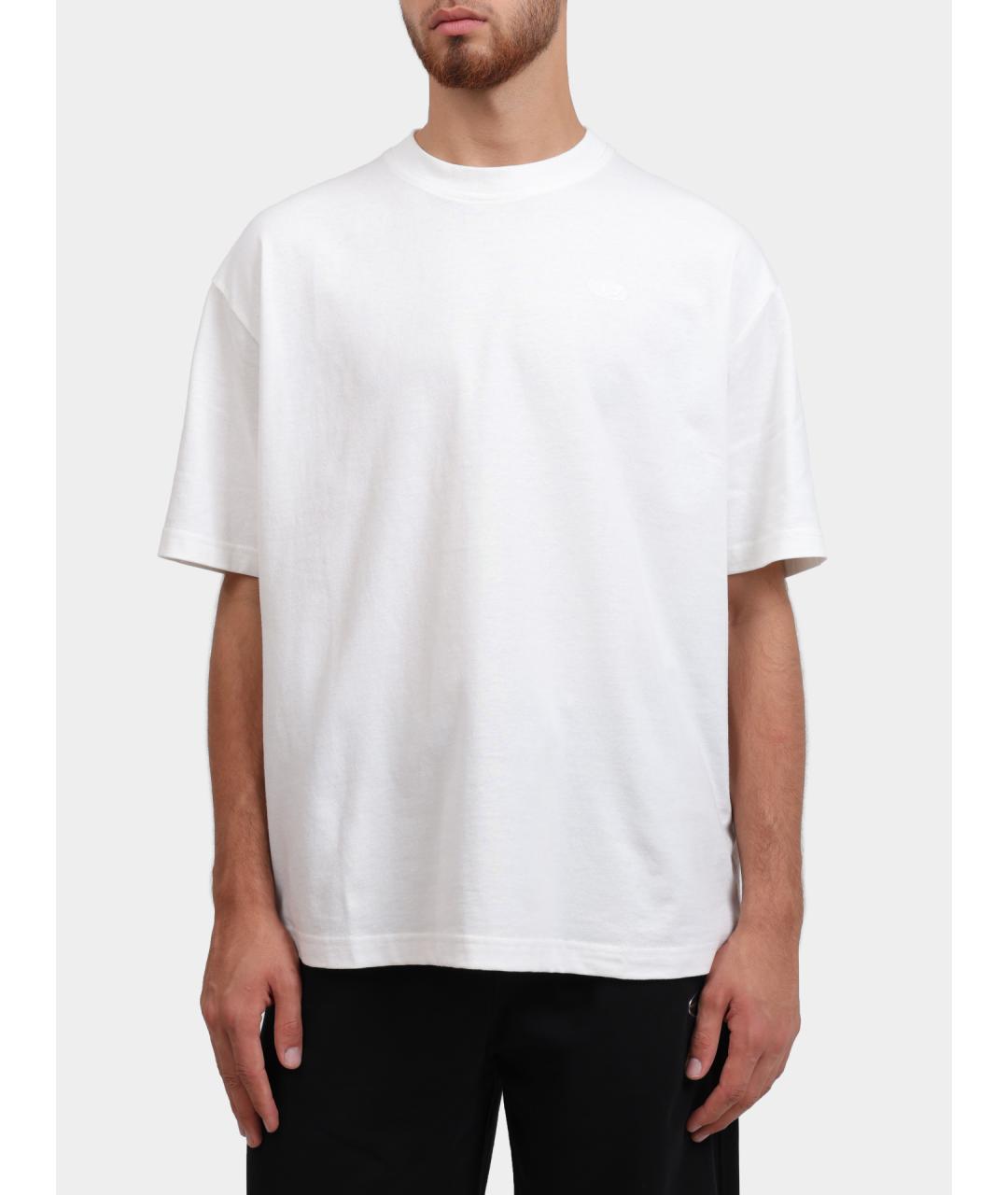 DIESEL Белая хлопковая футболка, фото 5