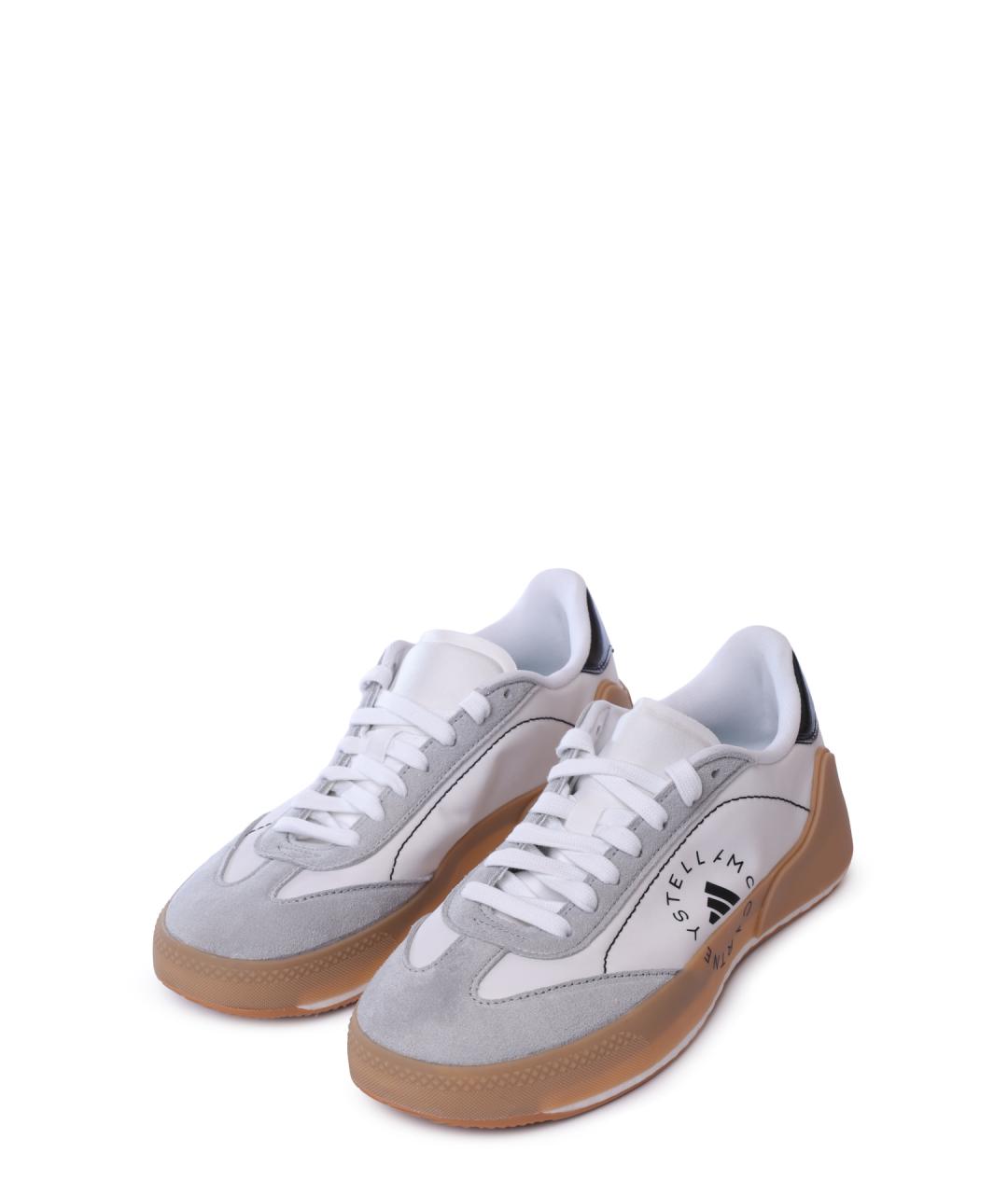 ADIDAS BY STELLA MCCARTNEY Белые кроссовки из искусственной кожи, фото 2