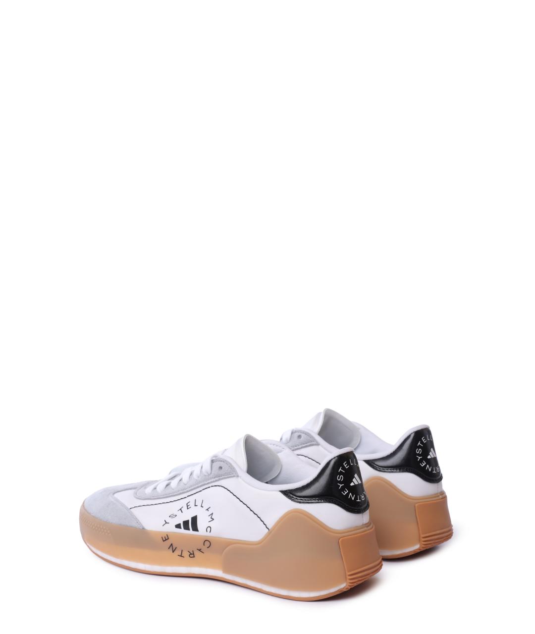 ADIDAS BY STELLA MCCARTNEY Белые кроссовки из искусственной кожи, фото 4
