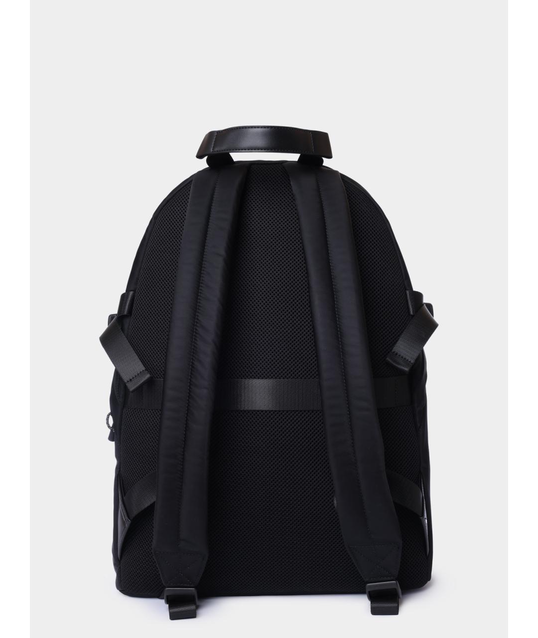 ARMANI EXCHANGE Черный тканевый рюкзак, фото 4