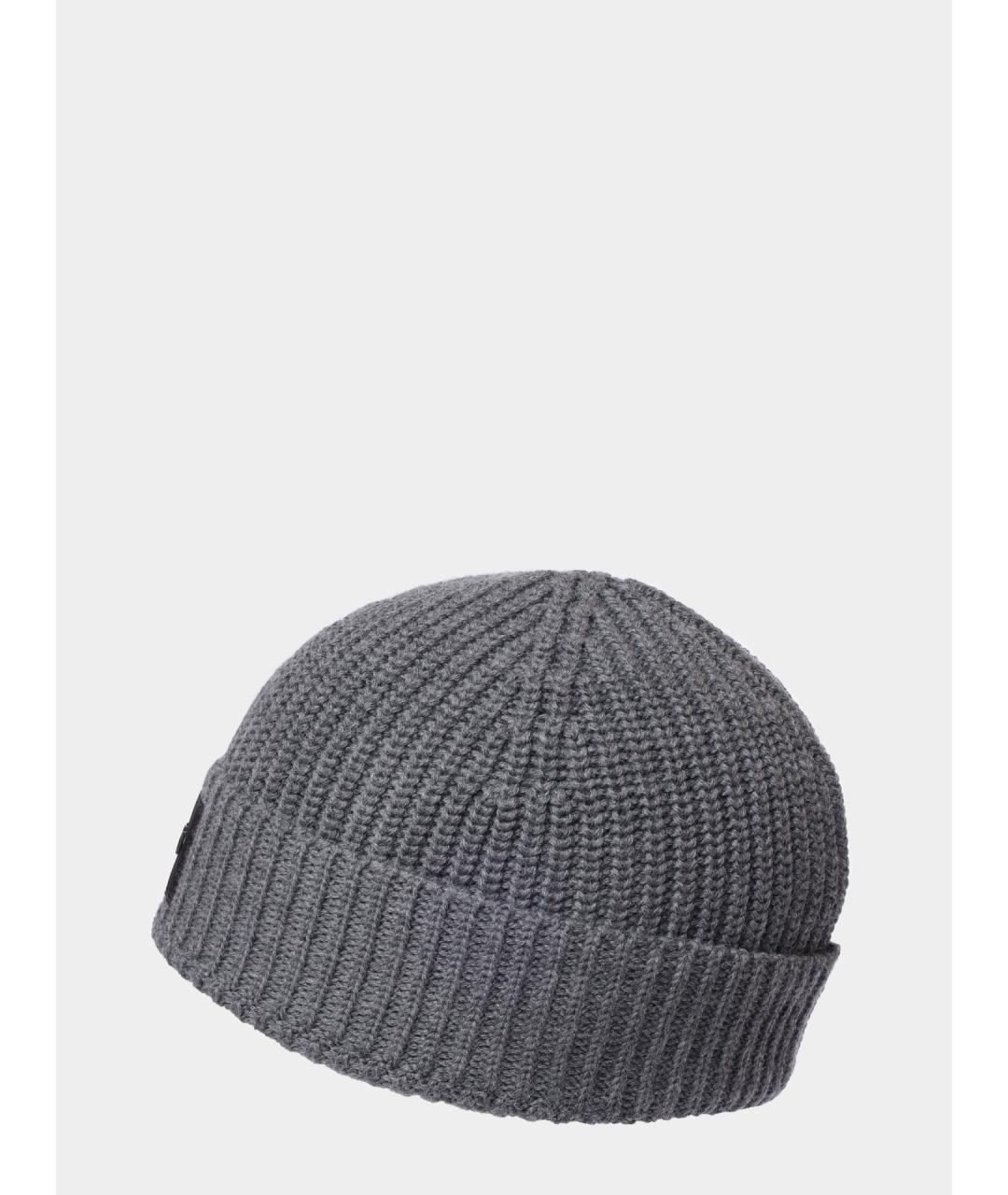 HUGO Серый шарф, фото 2