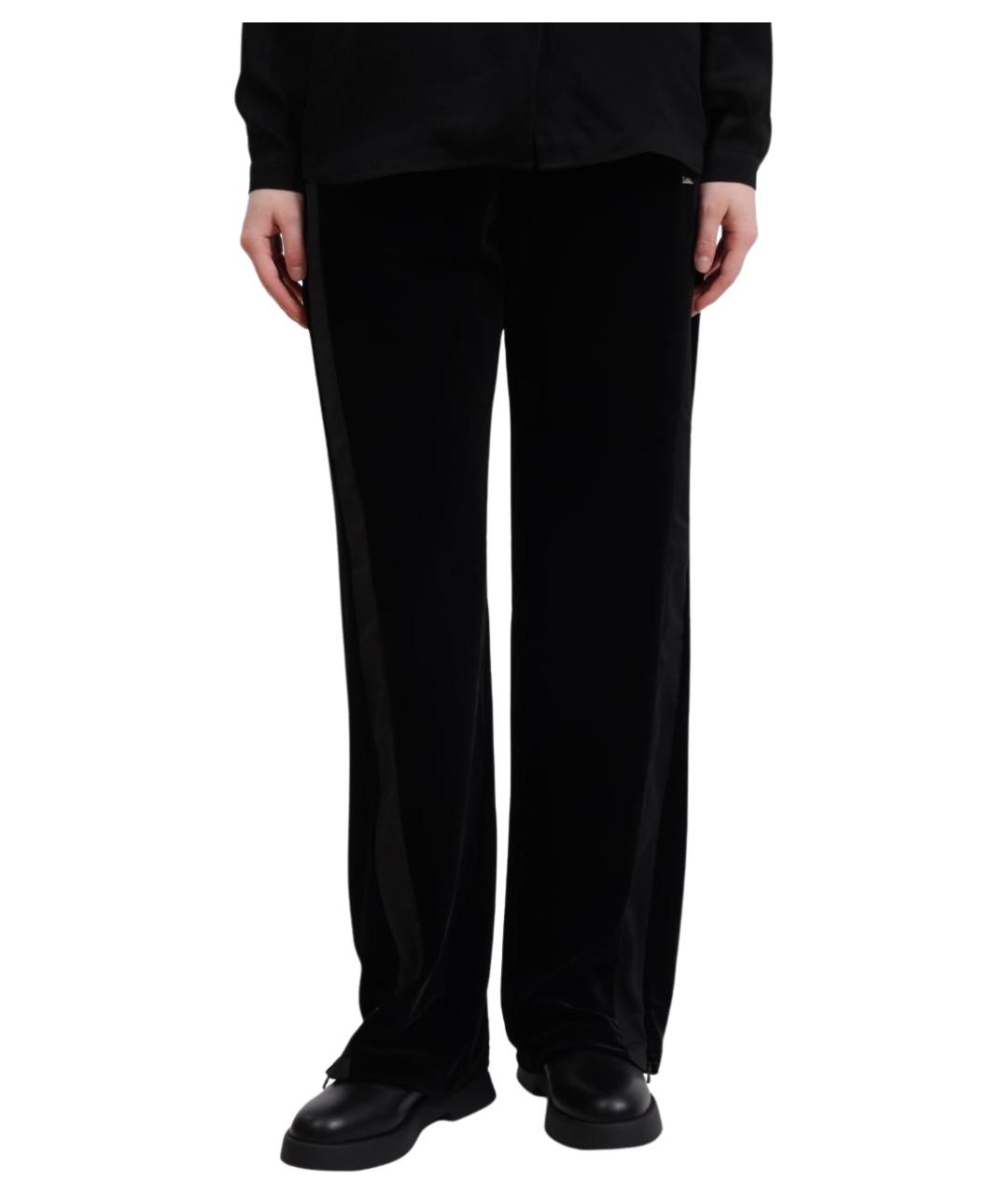 ARMANI EXCHANGE Черные прямые брюки, фото 1