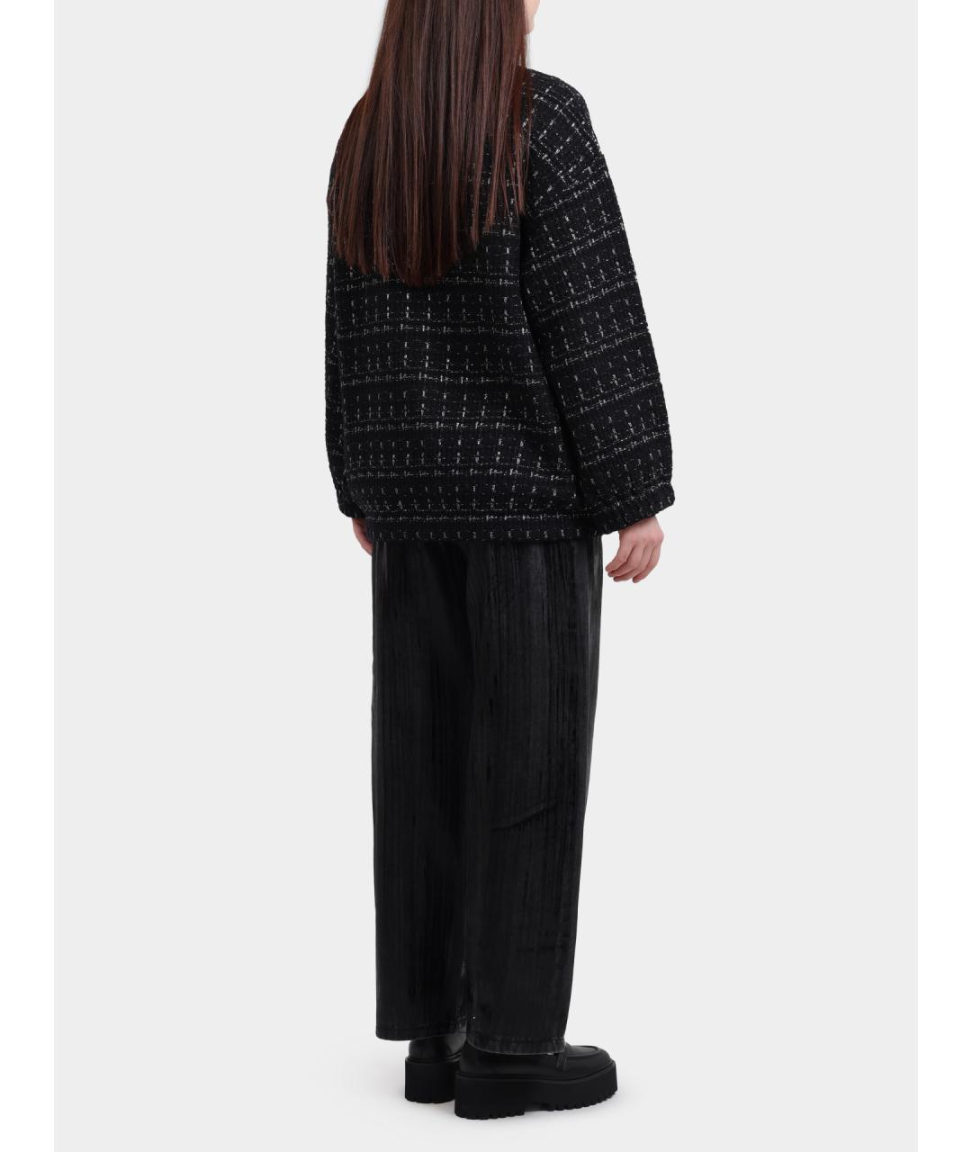 LIU JO Черные хлопковые прямые джинсы, фото 6