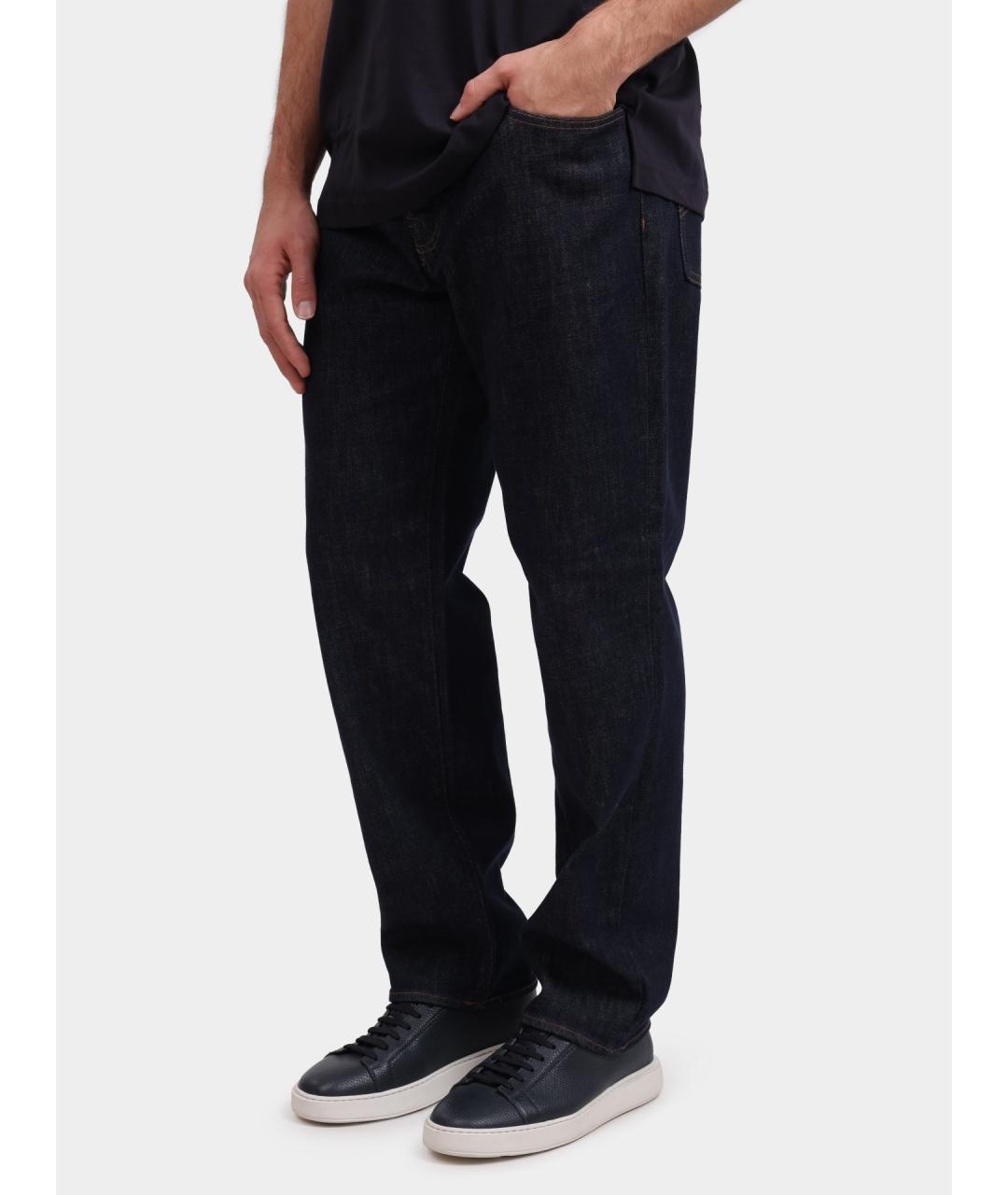 ARMANI EXCHANGE Черные прямые джинсы, фото 3