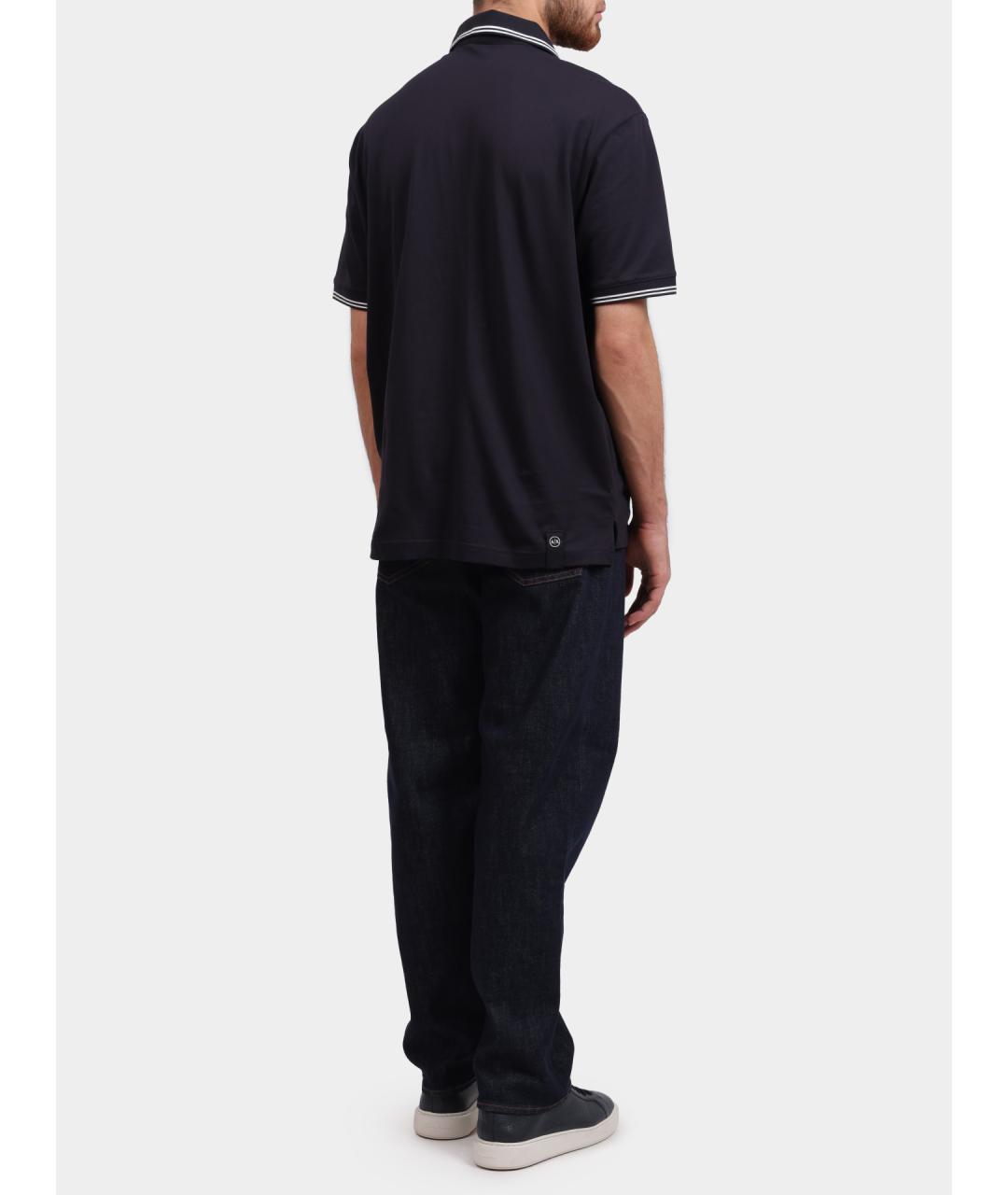 ARMANI EXCHANGE Черные прямые джинсы, фото 5