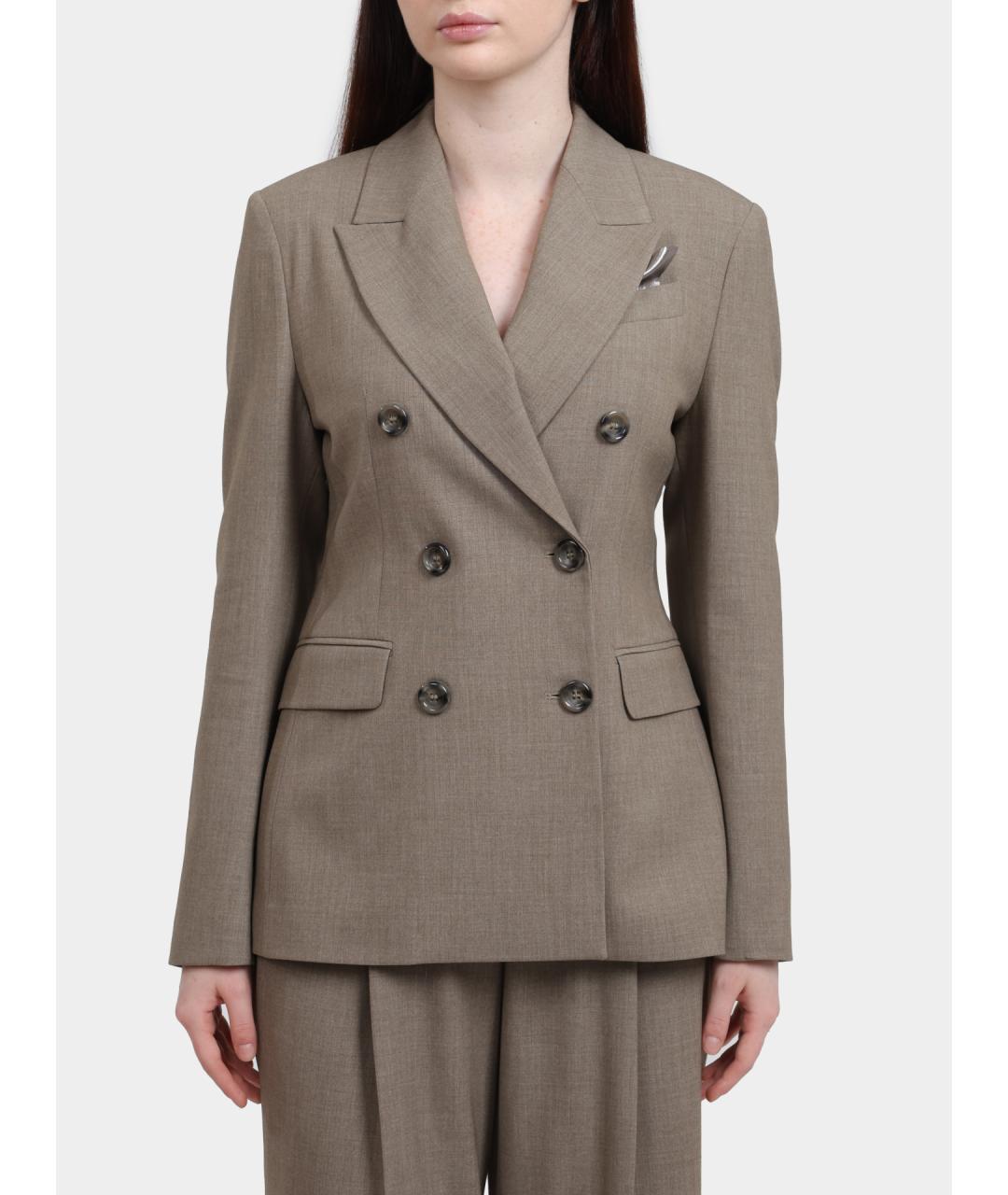 LIU JO Зеленый полиэстеровый жакет/пиджак, фото 5