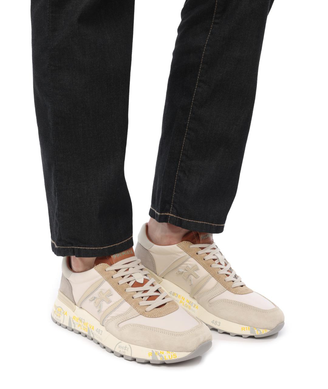 PREMIATA Мульти замшевые низкие кроссовки / кеды, фото 7