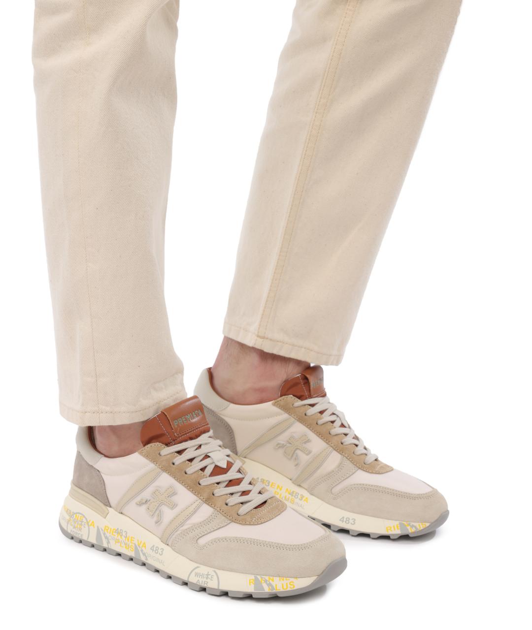 PREMIATA Мульти замшевые низкие кроссовки / кеды, фото 8