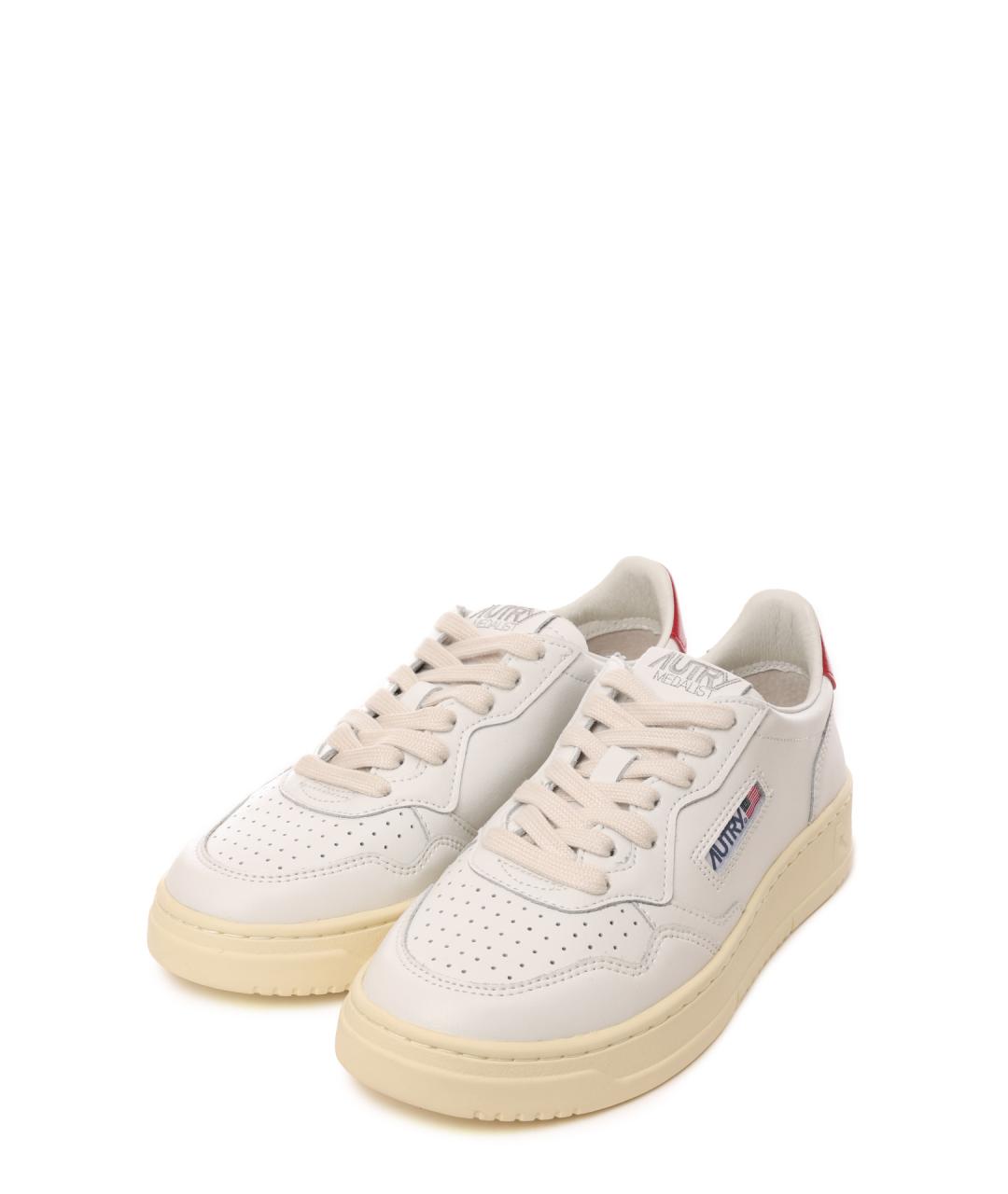 AUTRY Белые кожаные кеды, фото 2