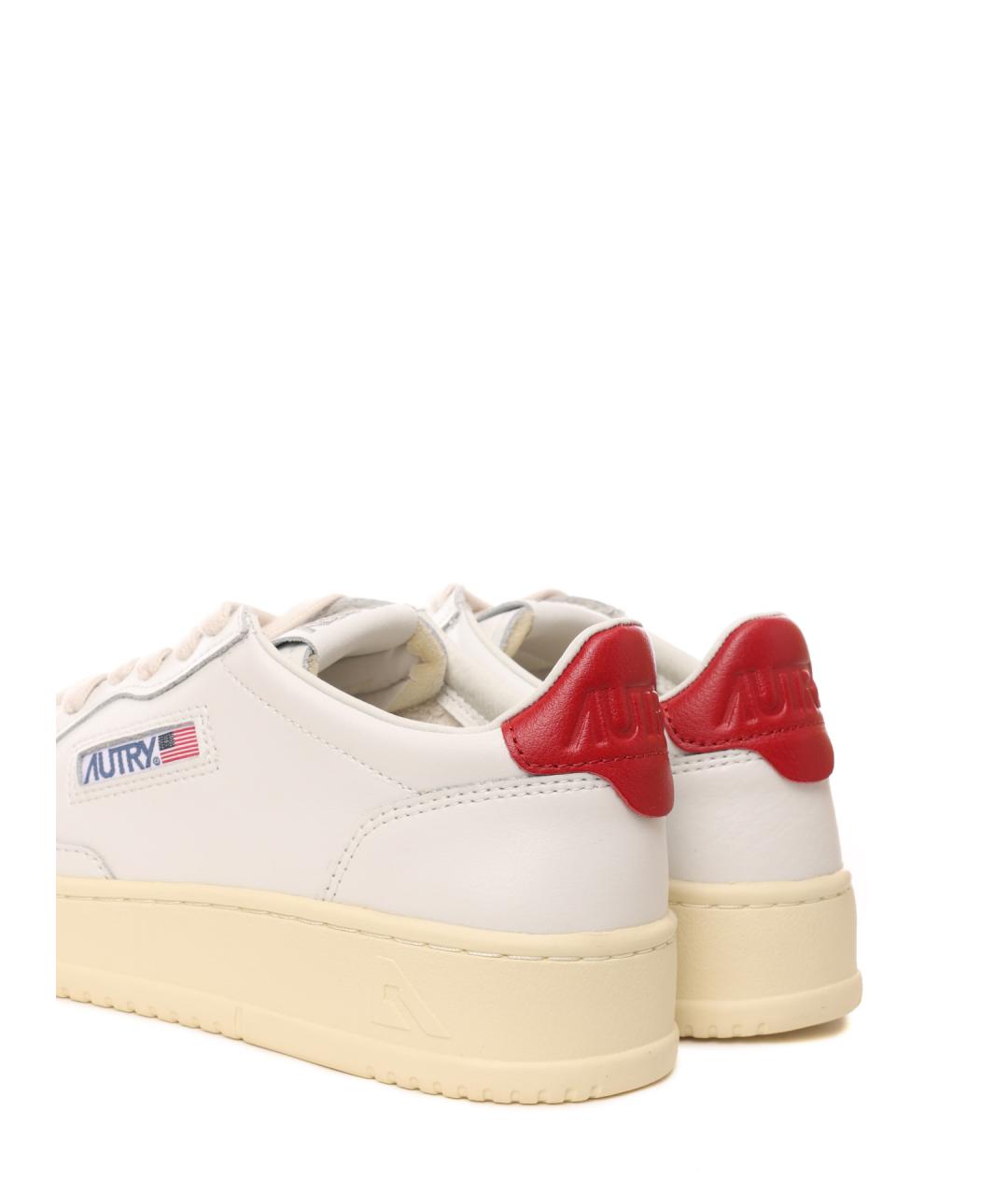 AUTRY Белые кожаные кеды, фото 6