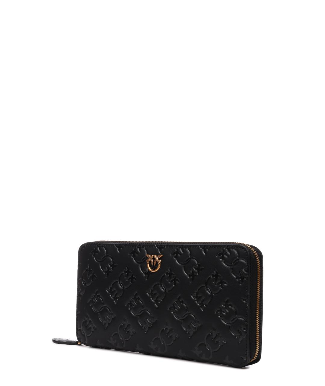 PINKO Черный кожаный кошелек, фото 2