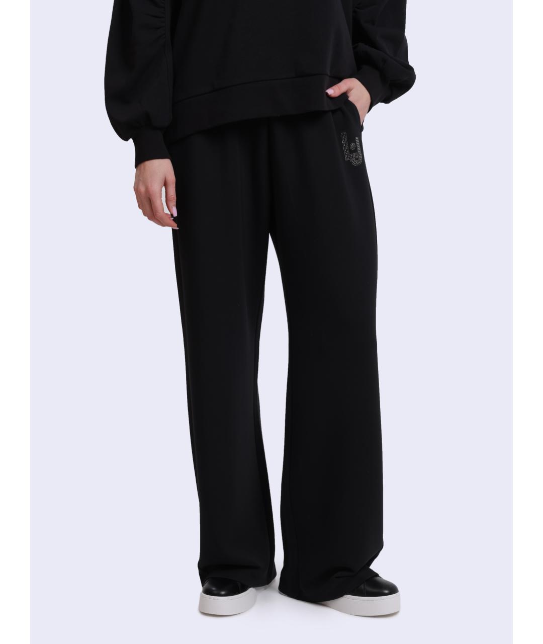 LIU JO Черные прямые брюки, фото 6
