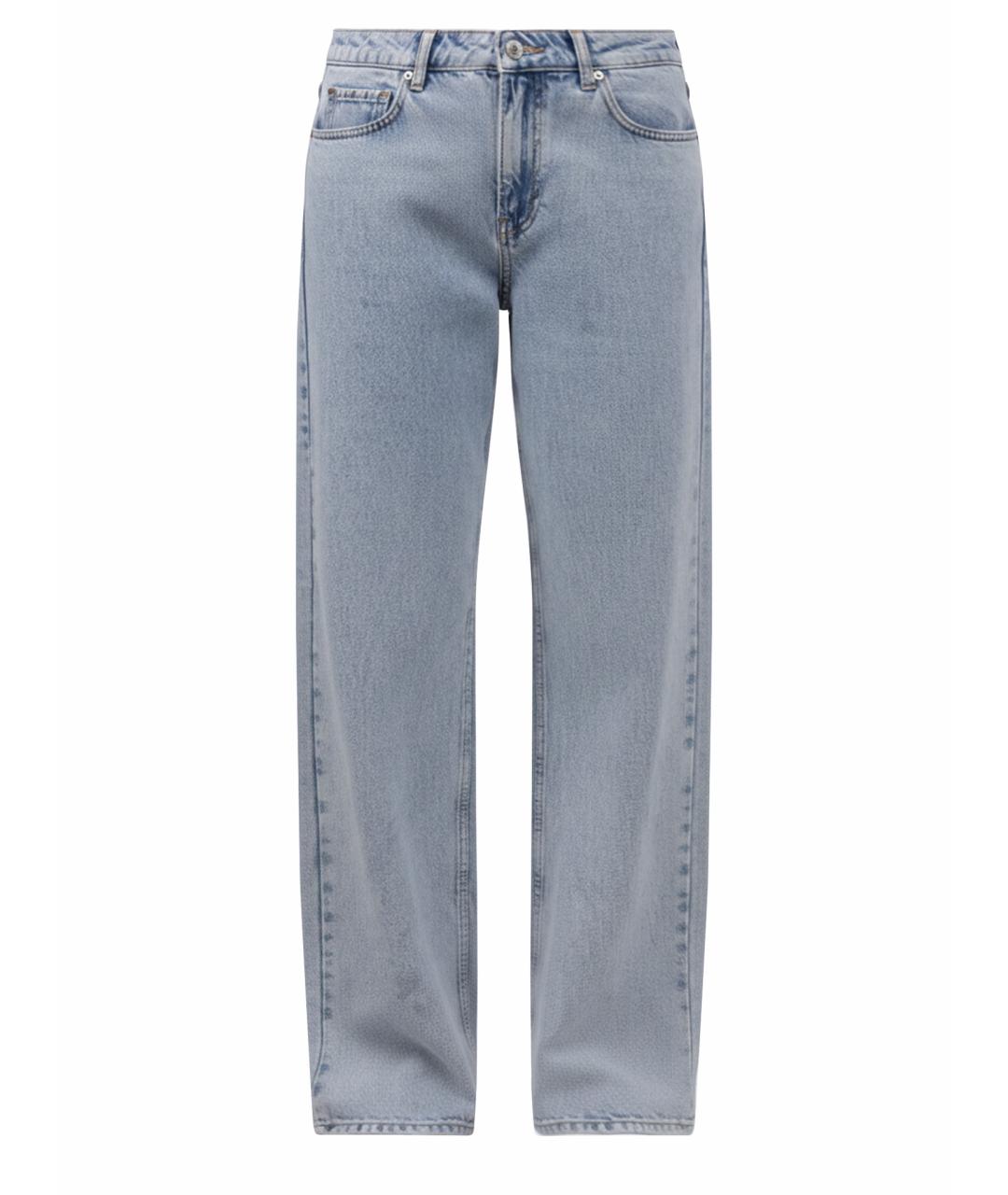 LIU JO Голубые прямые джинсы, фото 1