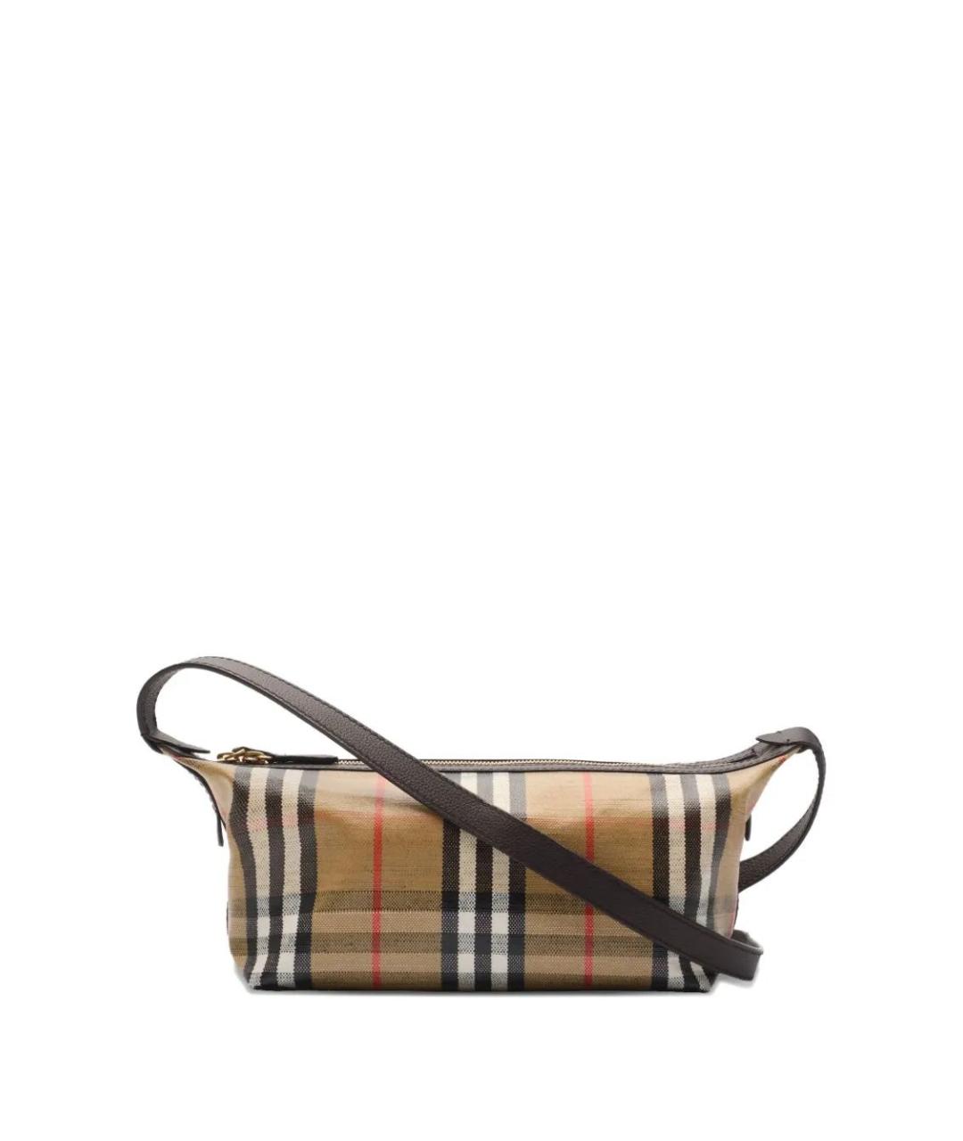 BURBERRY Бежевая сумка на плечо, фото 3