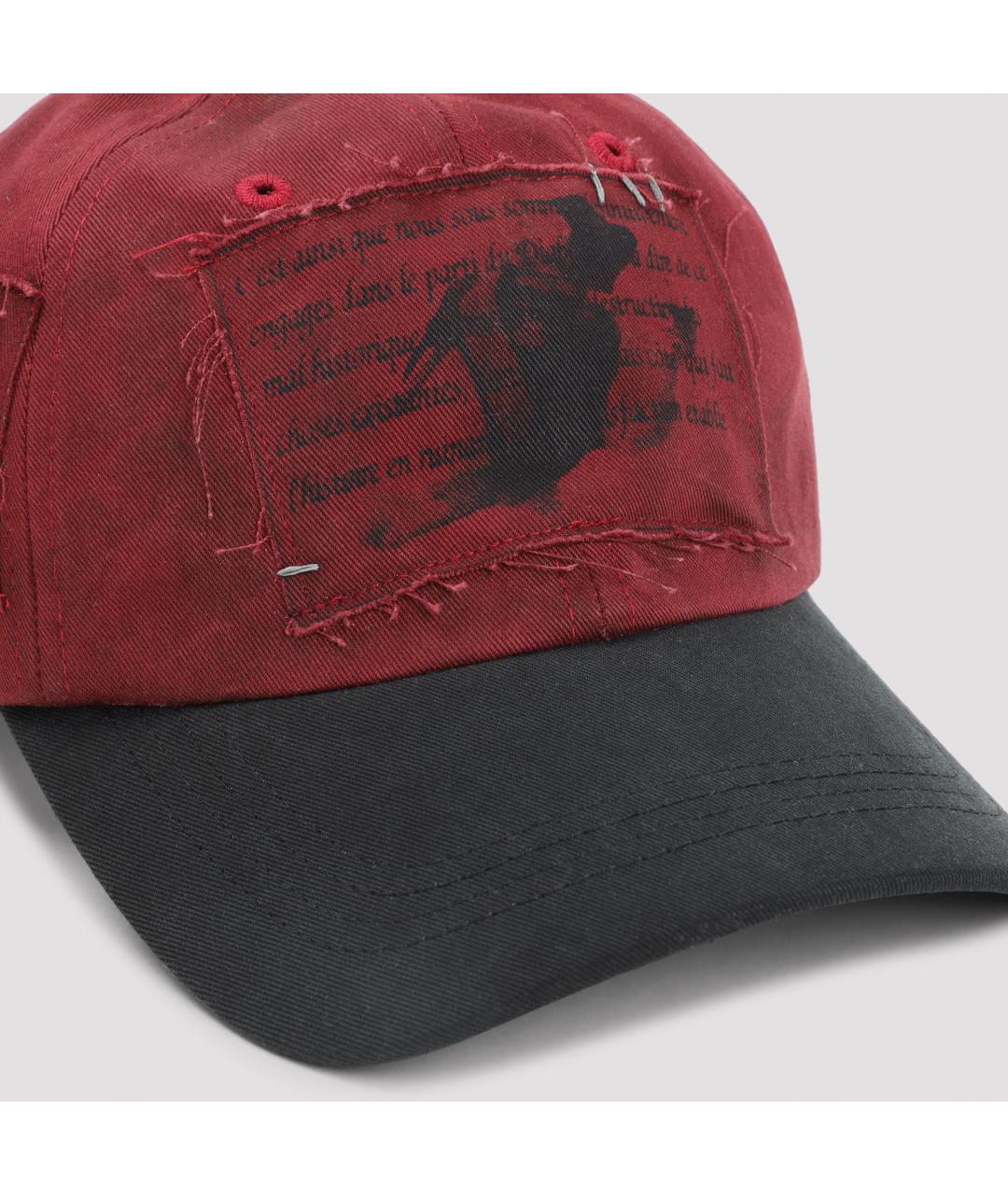 Enfants Riches Déprimés Красная хлопковая кепка, фото 5