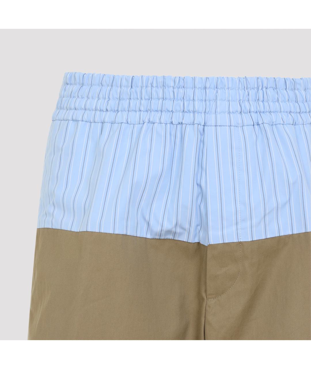 DRIES VAN NOTEN Мульти хлопковые повседневные брюки, фото 4