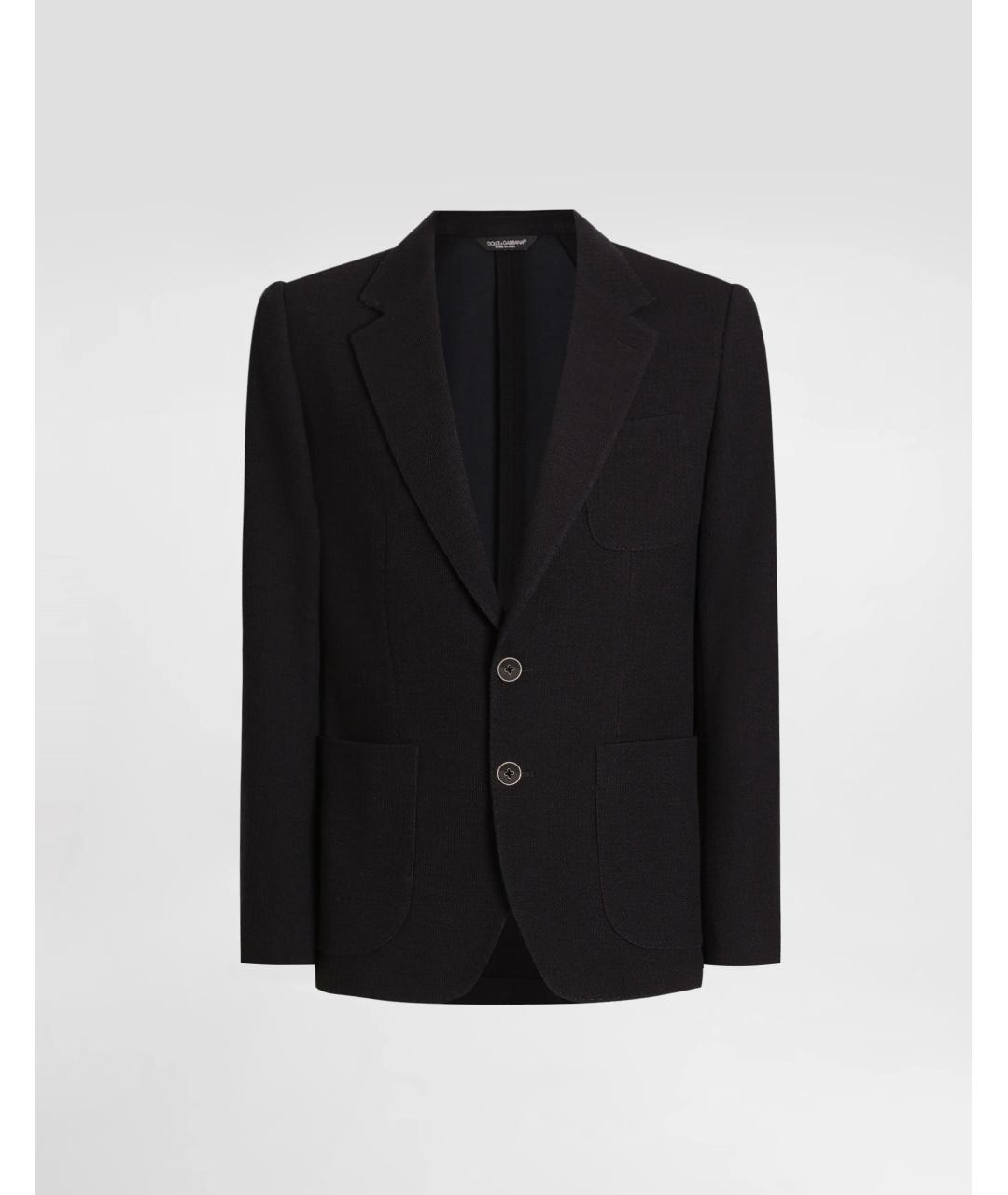 DOLCE&GABBANA Темно-синий пиджак, фото 5