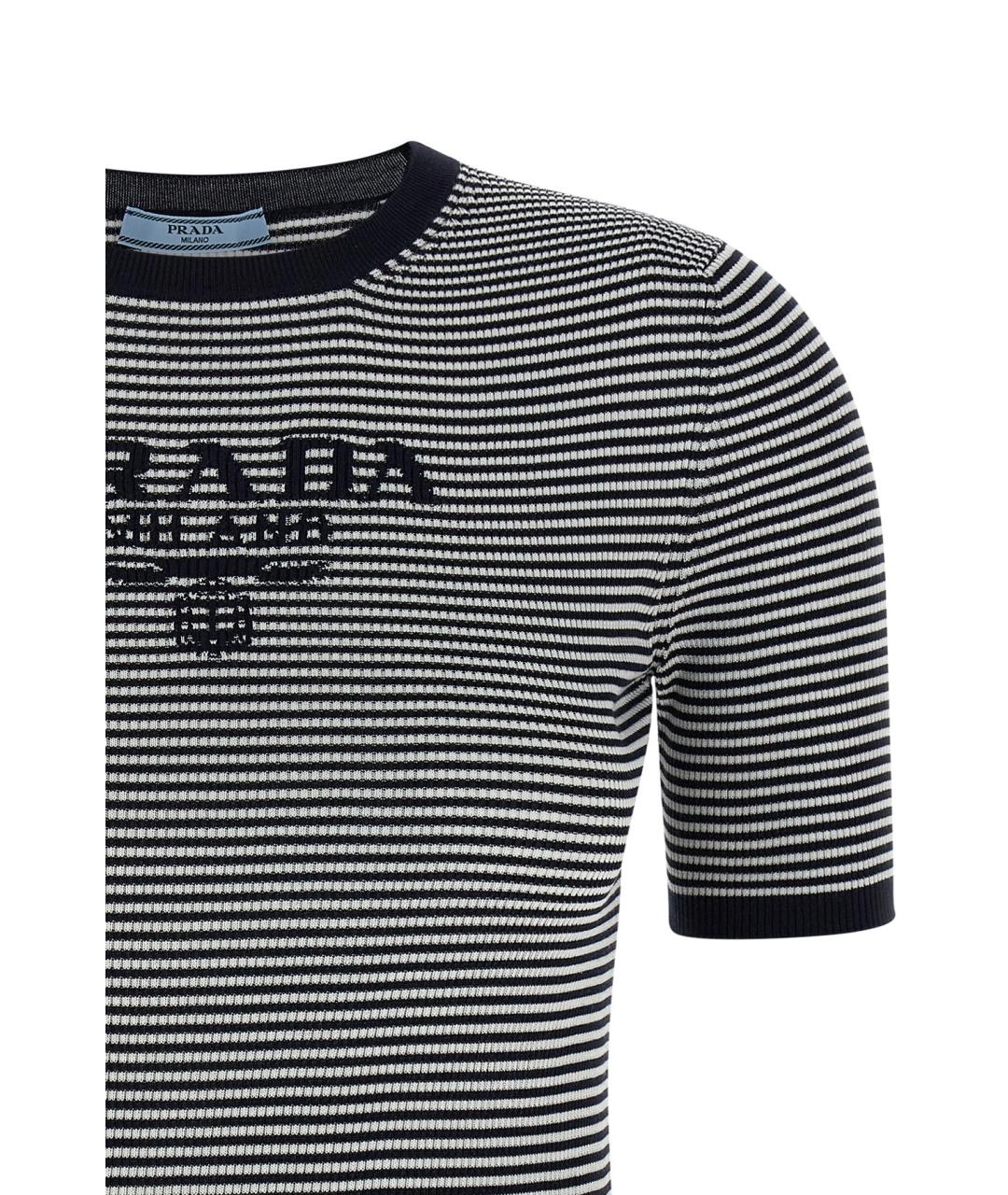 PRADA Мульти шелковый джемпер / свитер, фото 4