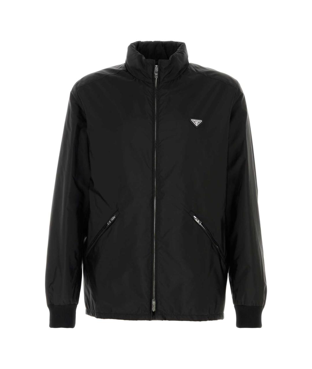 PRADA Черная полиамидовая куртка, фото 1