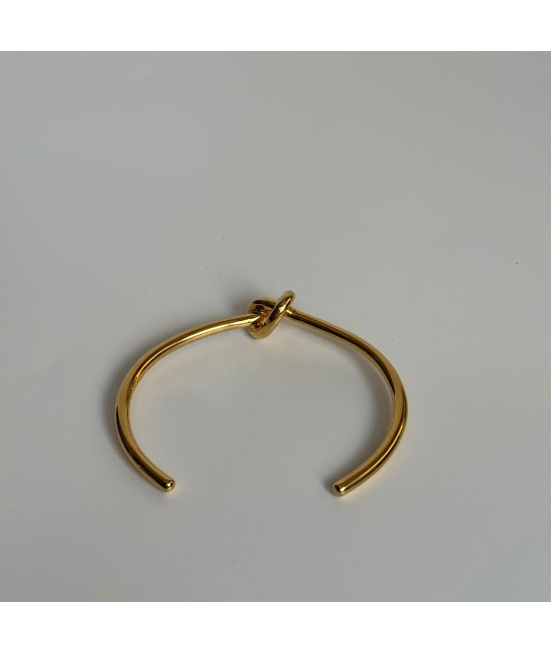 CELINE Золотой латунный браслет, фото 3