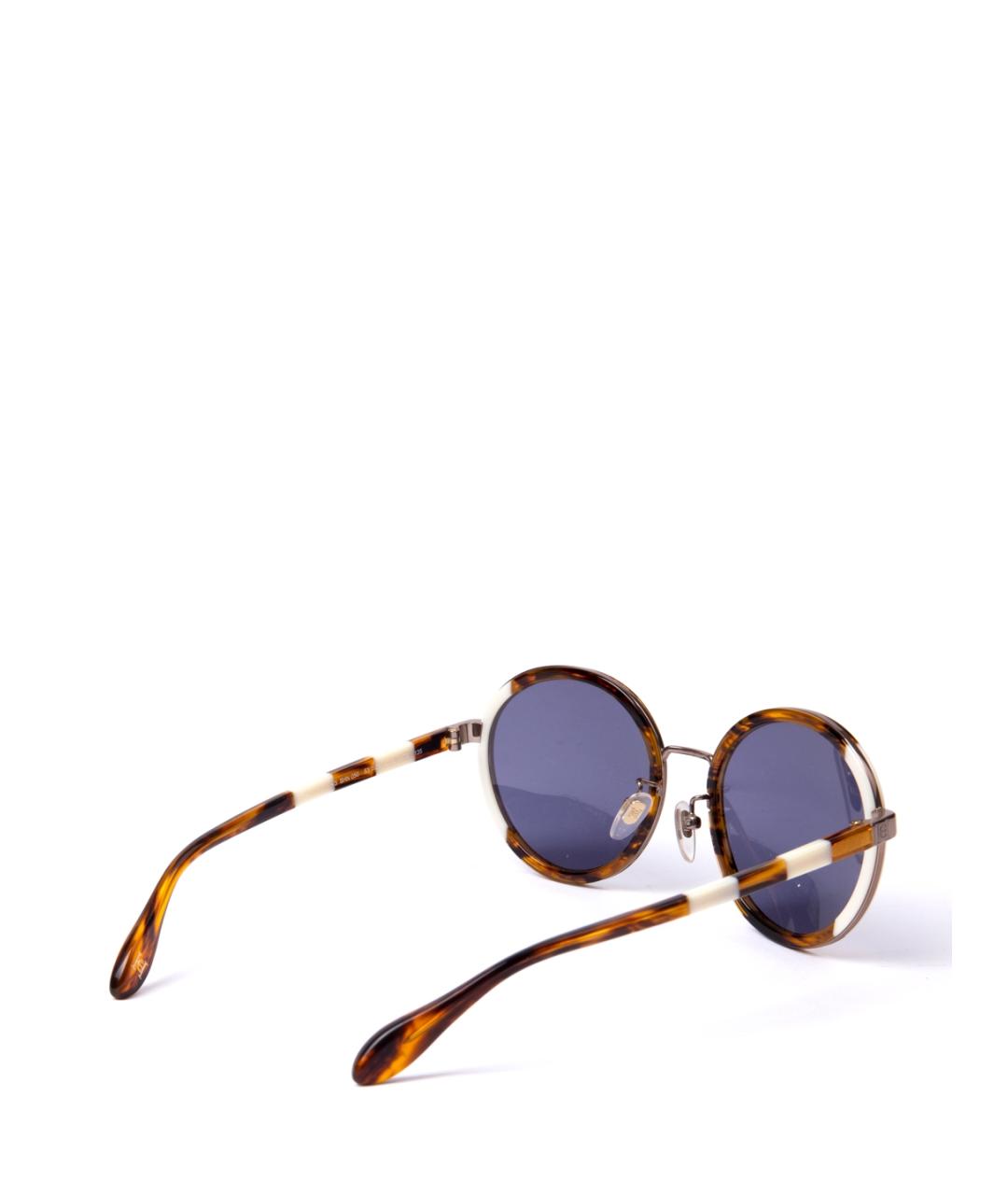 CAROLINA HERRERA Фиолетовые пластиковые солнцезащитные очки, фото 3