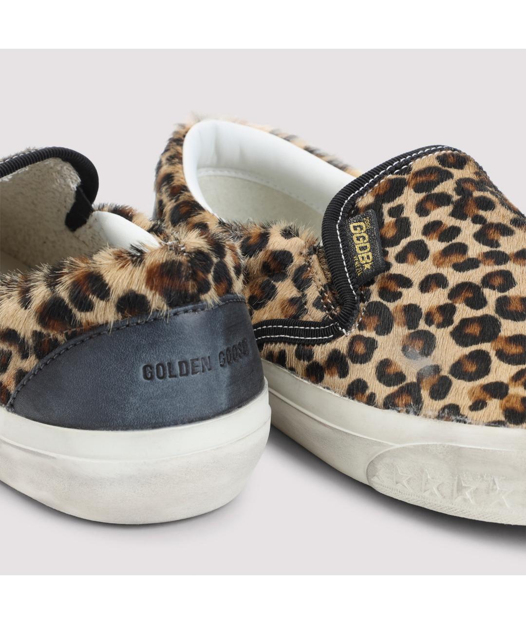 GOLDEN GOOSE DELUXE BRAND Мульти текстильные слипоны, фото 5
