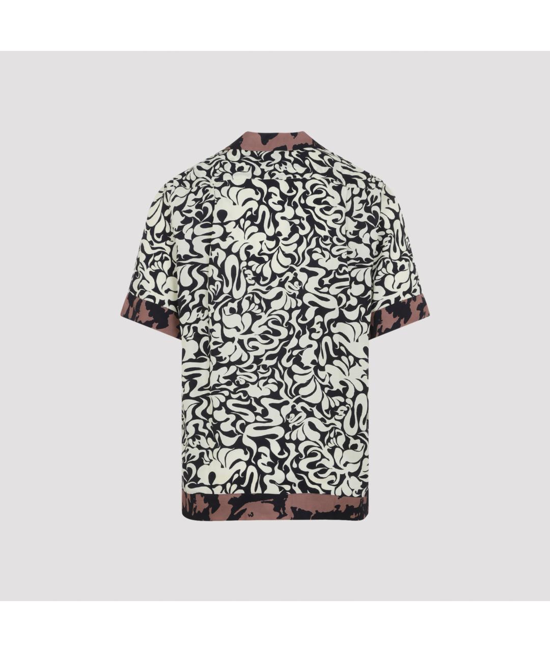 DRIES VAN NOTEN Черная кэжуал рубашка, фото 3